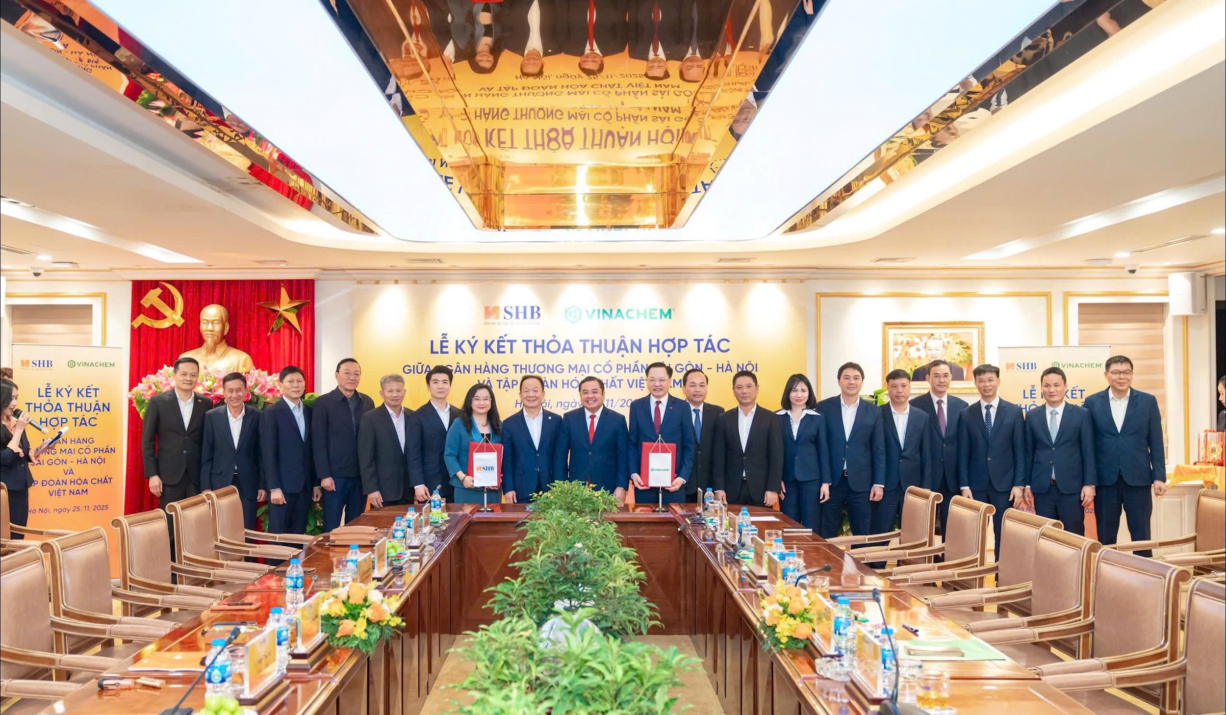 베트남 케미컬 그룹과 SHB은행 간 협력 협정 체결식 개요