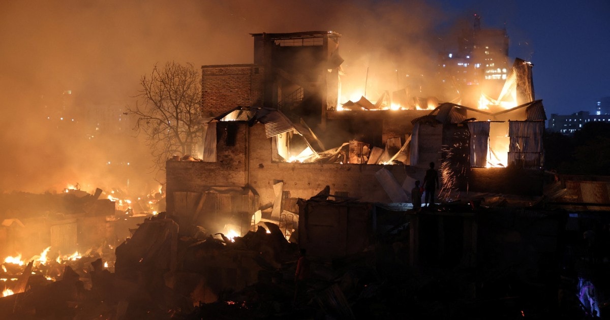 Bangladesh slum fire leaves thousands homeless, Asia News - AsiaOne