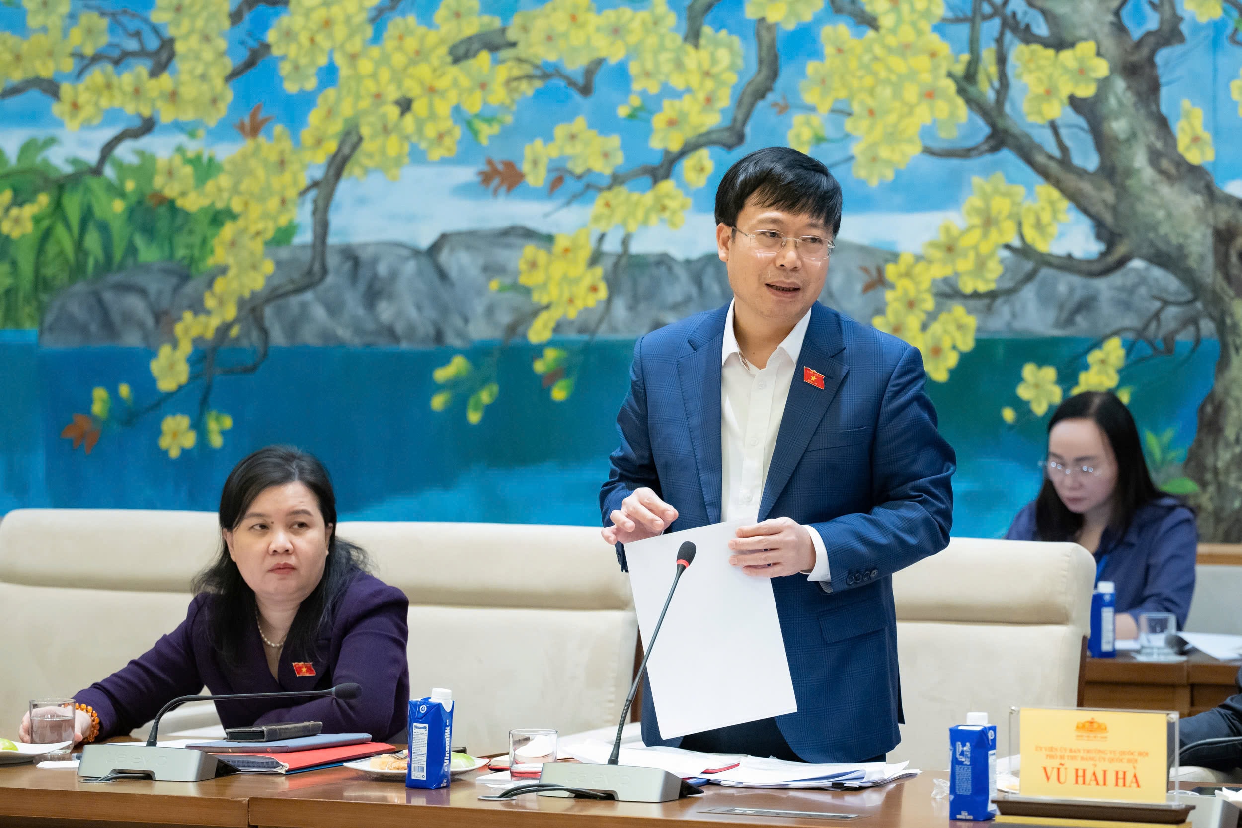 Vicevoorzitter van de delegatiewerkcommissie Nguyen Dai Thang