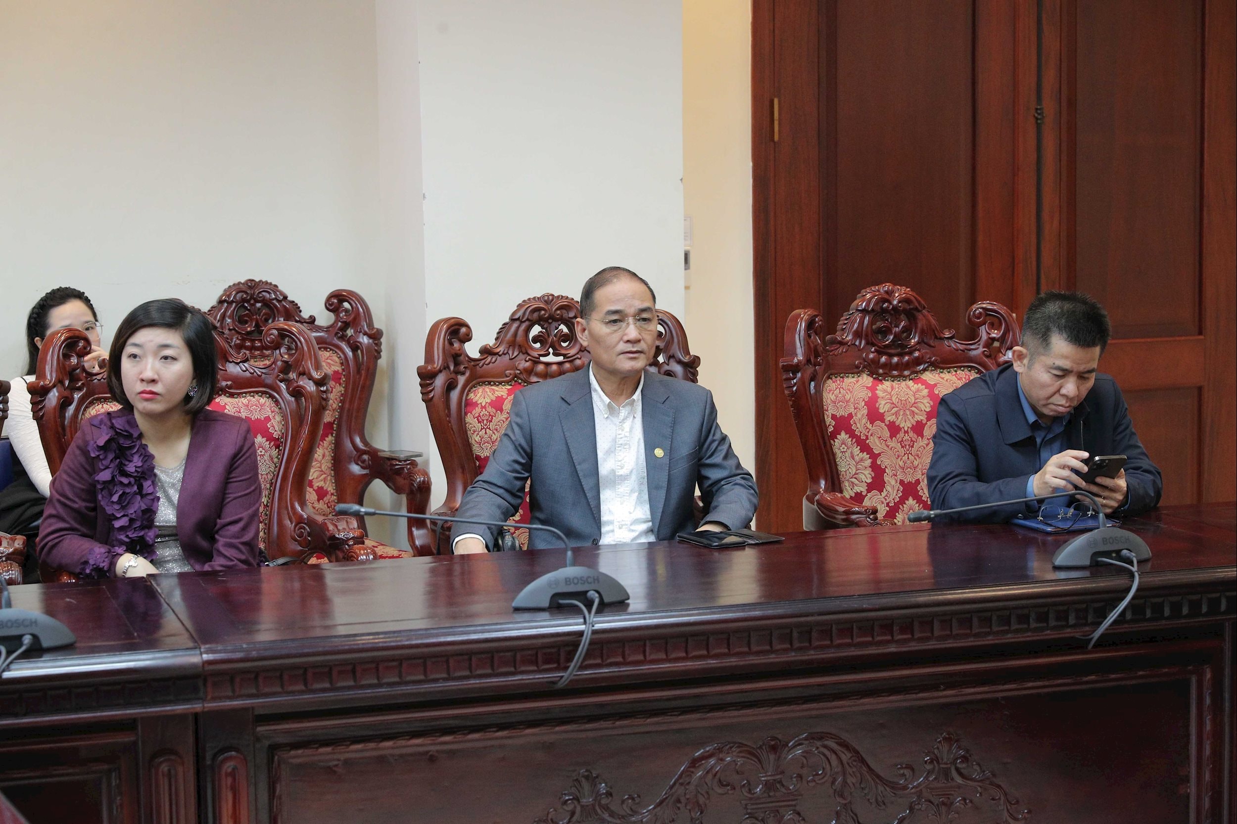 Delegater som deltar