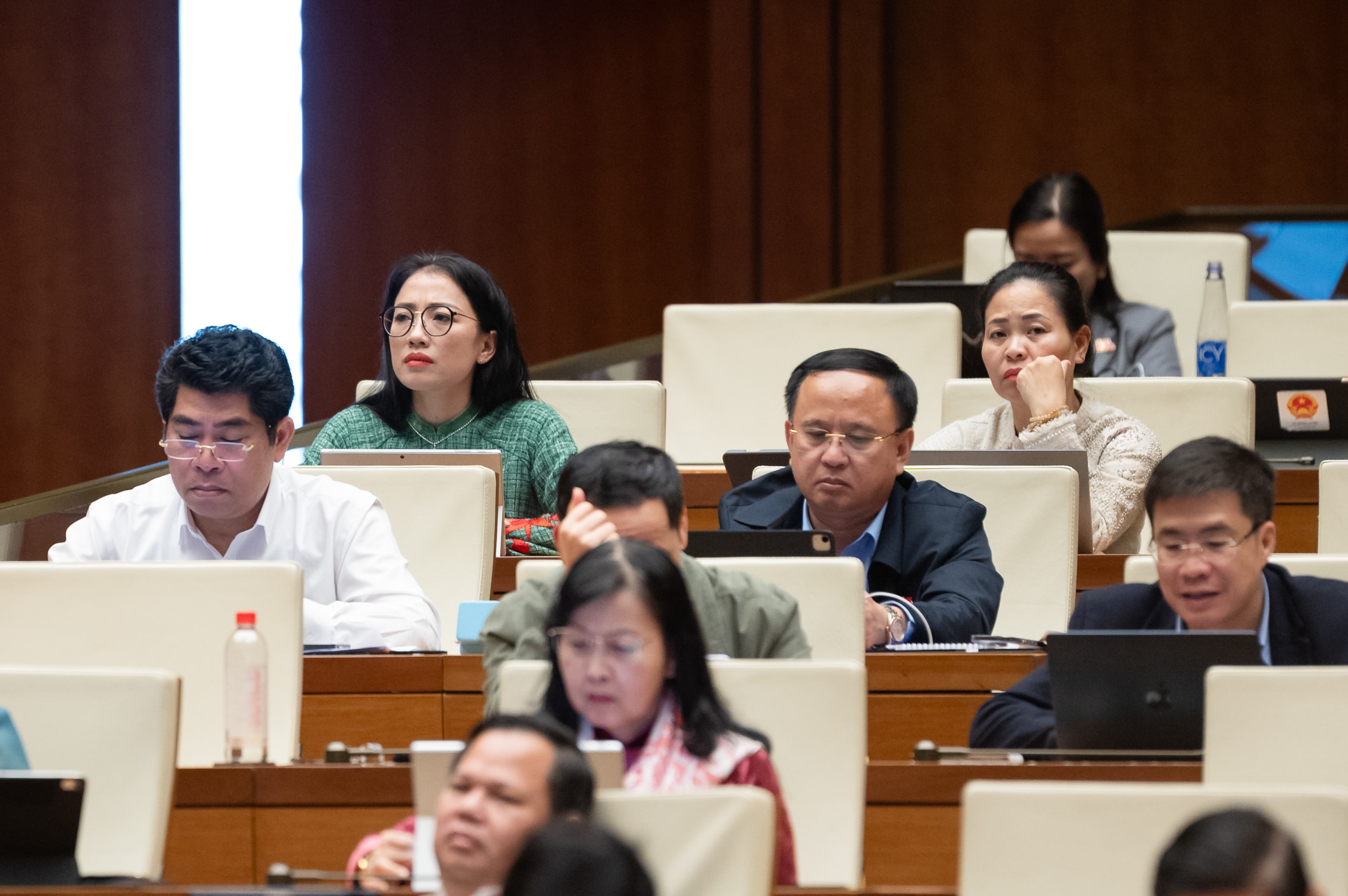 National Assembly deputies attending the meeting
