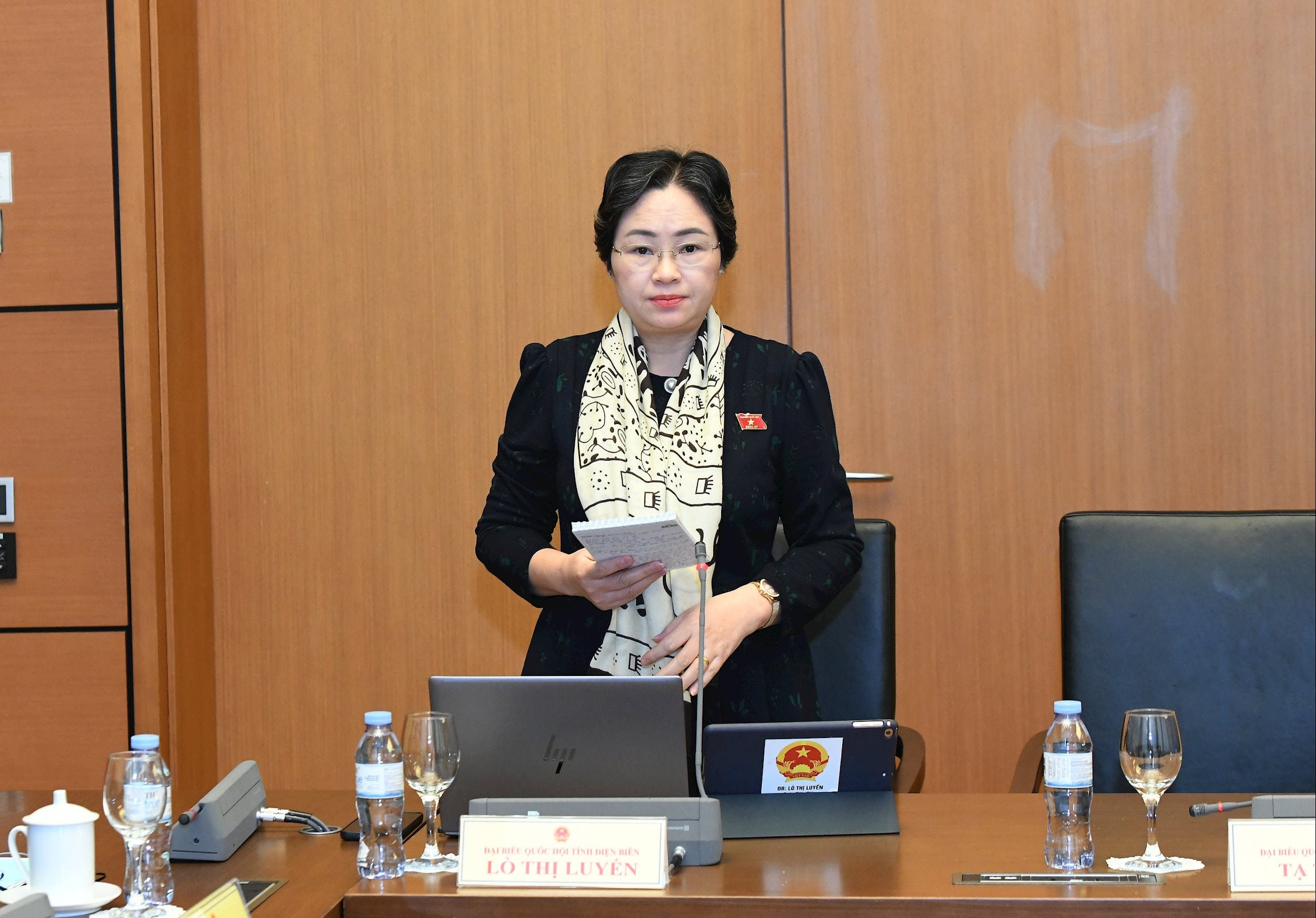 Đại biểu Lò Thị Luyến, Đoàn ĐBQH Điện Biên.1