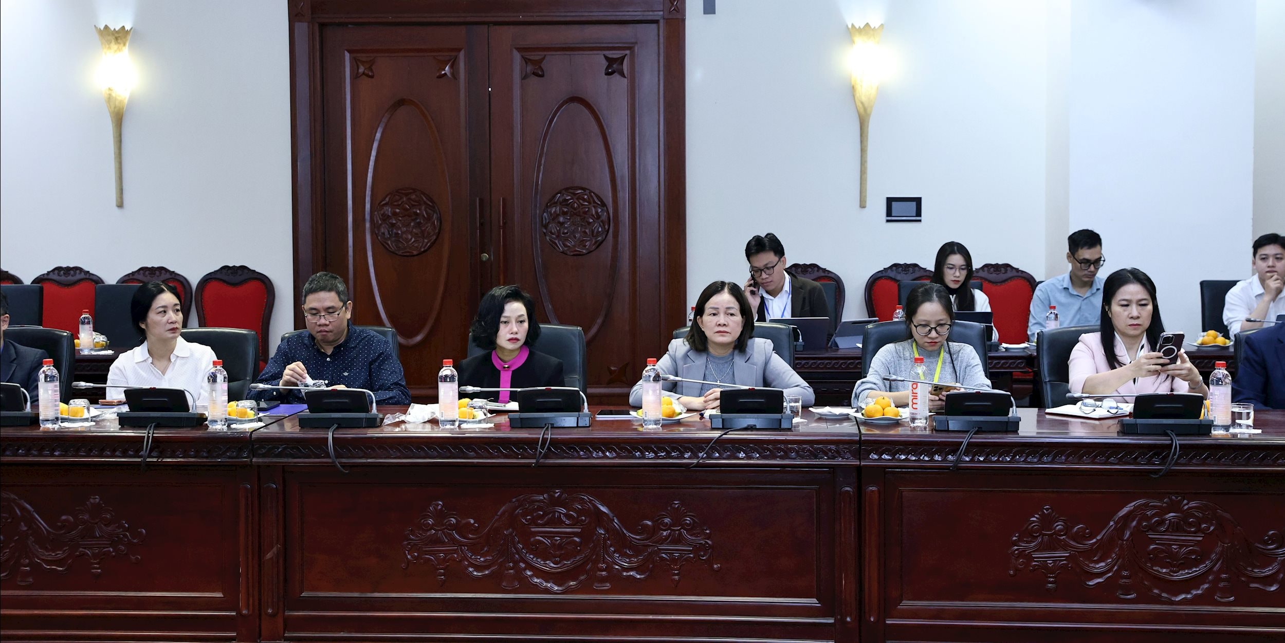 Các đạib biểu tham dự cuộc họp