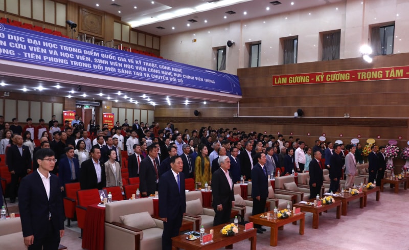 Đại hội làm lễ Chào cờ