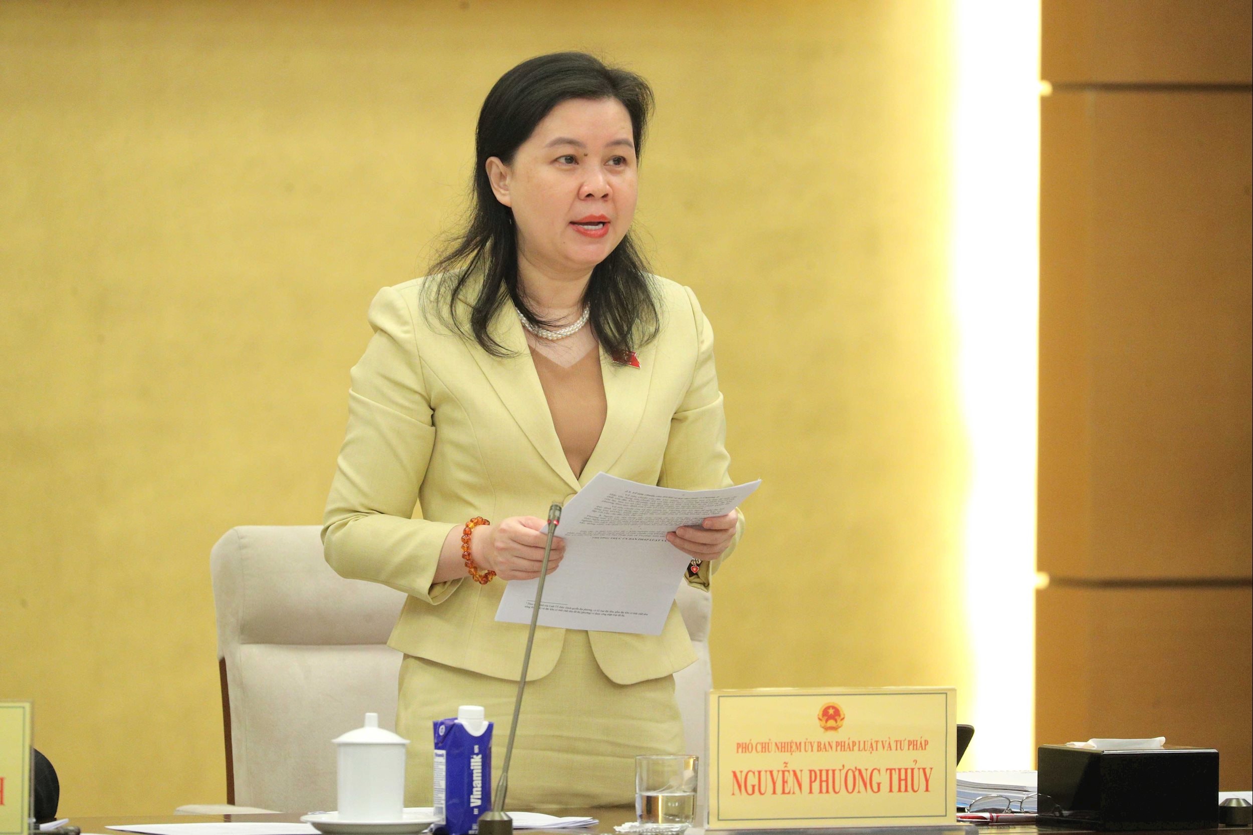 Vice Chairman of the Committee on Law and Justice Nguyen Phuong Thuy