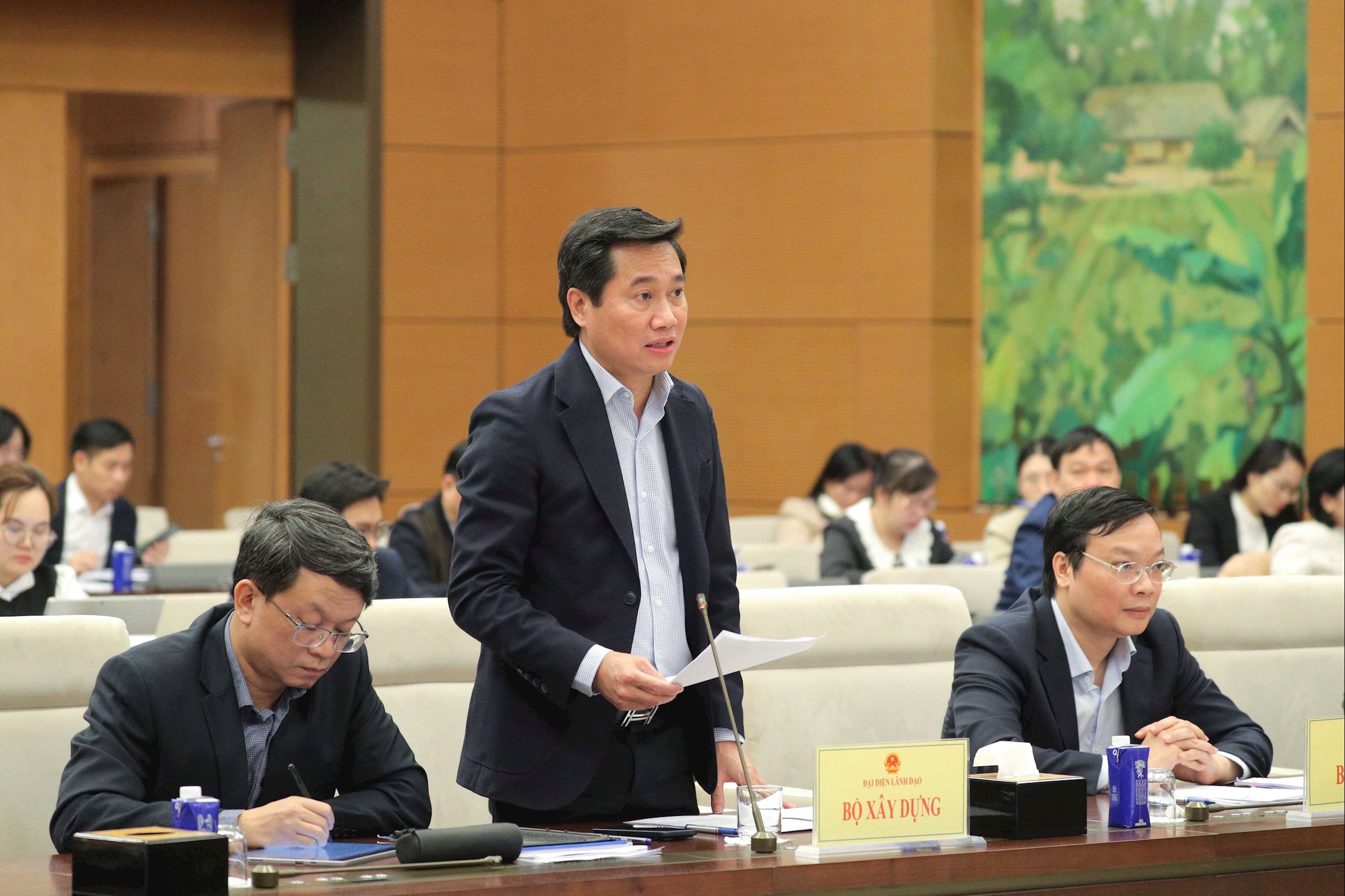 Deputy Minister of Construction Nguyen Tuong Van