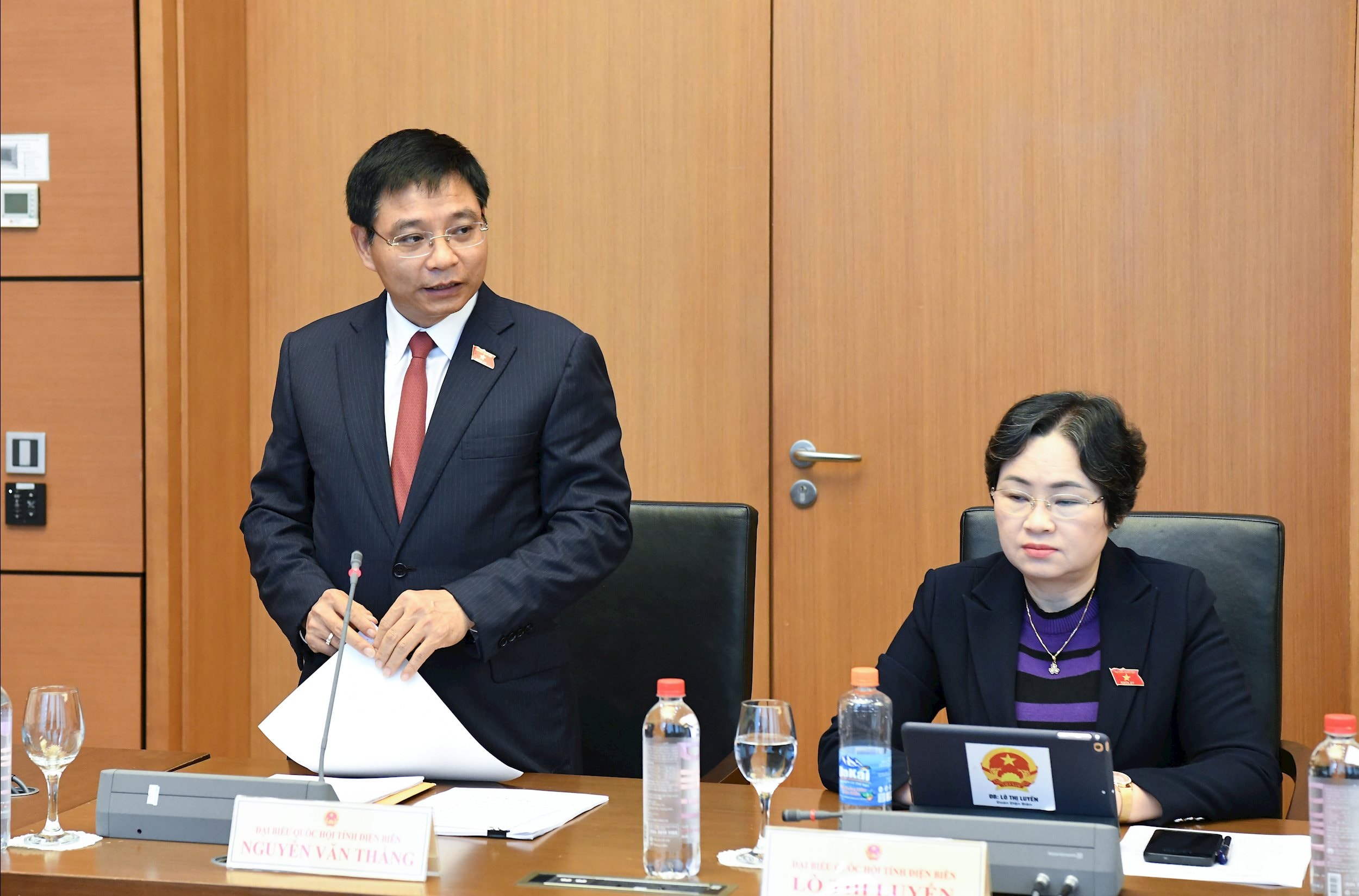 Delegatul Nguyen Xuan Thang, Delegația Adunării Naționale din Dien Bien.1