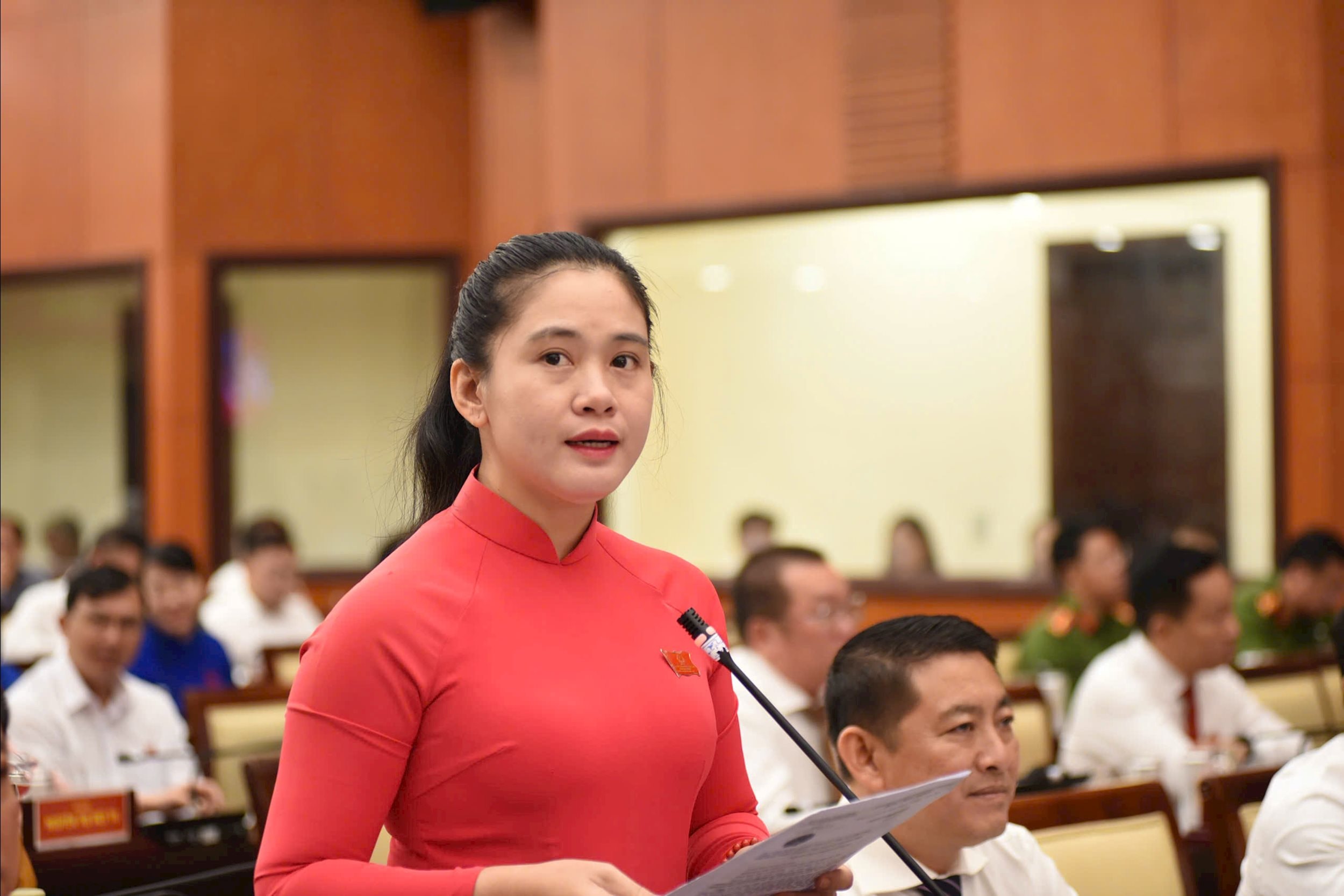 트란 티 디엠 찐 의원