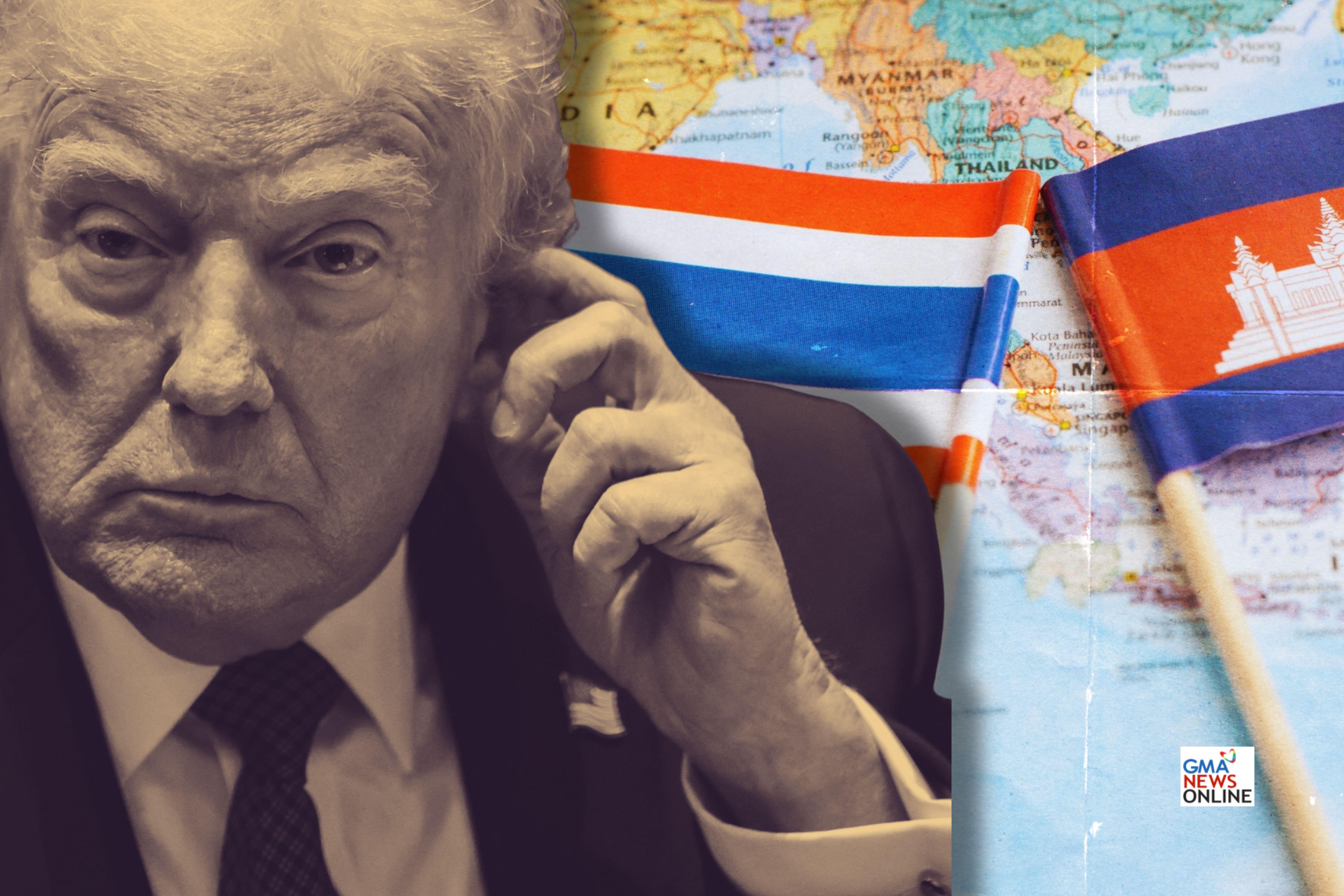 Trump says he'll make a phone call to stop Thai-Cambodia fighting | GMA News Online