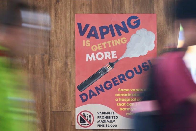 The Singaporean authorities said on December 8 that they first caught the 16-year-old in possession of a regular e-vaporiser on September 4. (ST PHOTO: CHONG JUN LIANG)
