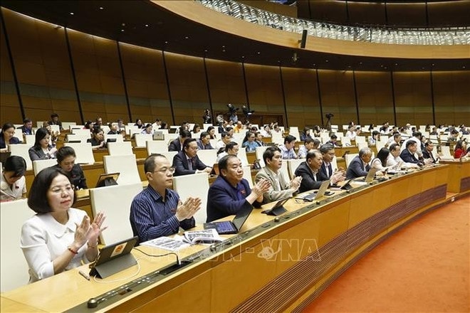 Deputies at the meeting (Photo: VNA) ge.jpg