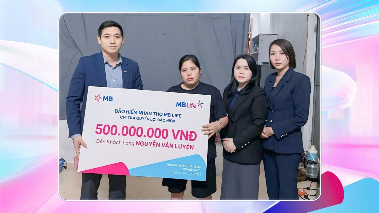 Ảnh chi trả quyền lợi