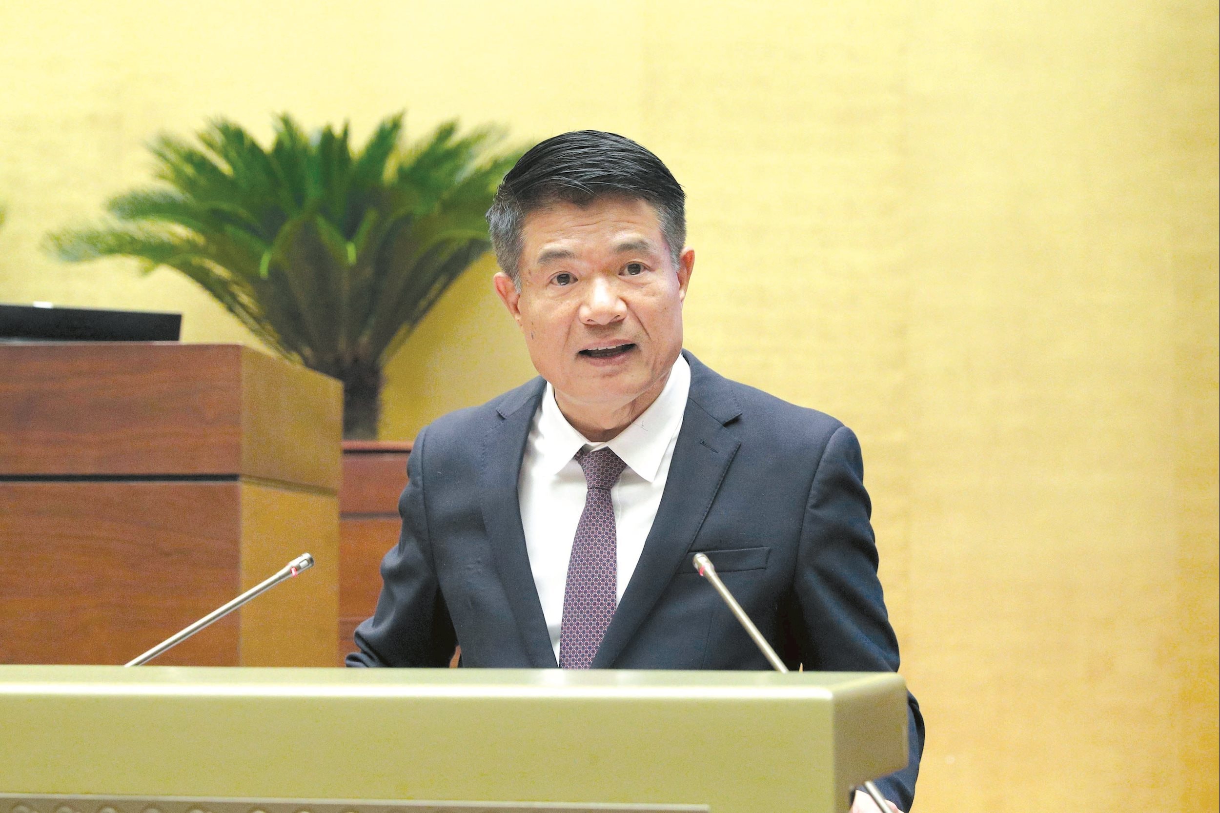 Vrchní prokurátor Nejvyšší lidové prokuratury Nguyen Huy Tien