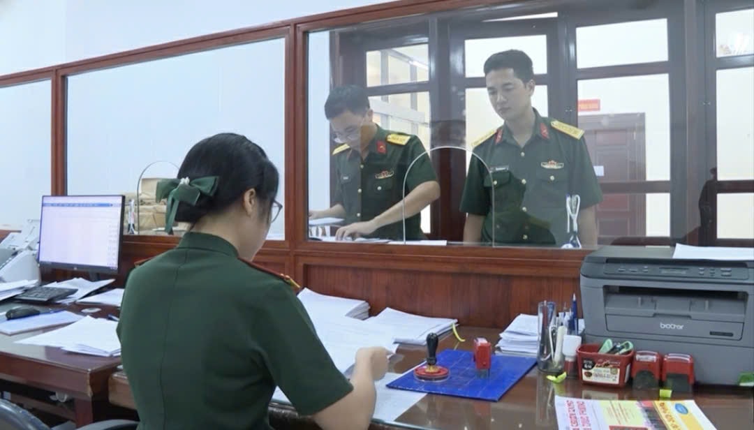 នាយកដ្ឋានសន្តិសុខនៃបញ្ជាការដ្ឋានយោធាខេត្ត ទទួលបន្ទុកការបញ្ជូន និងទទួលឯកសារដែលចុះហត្ថលេខាឌីជីថល។