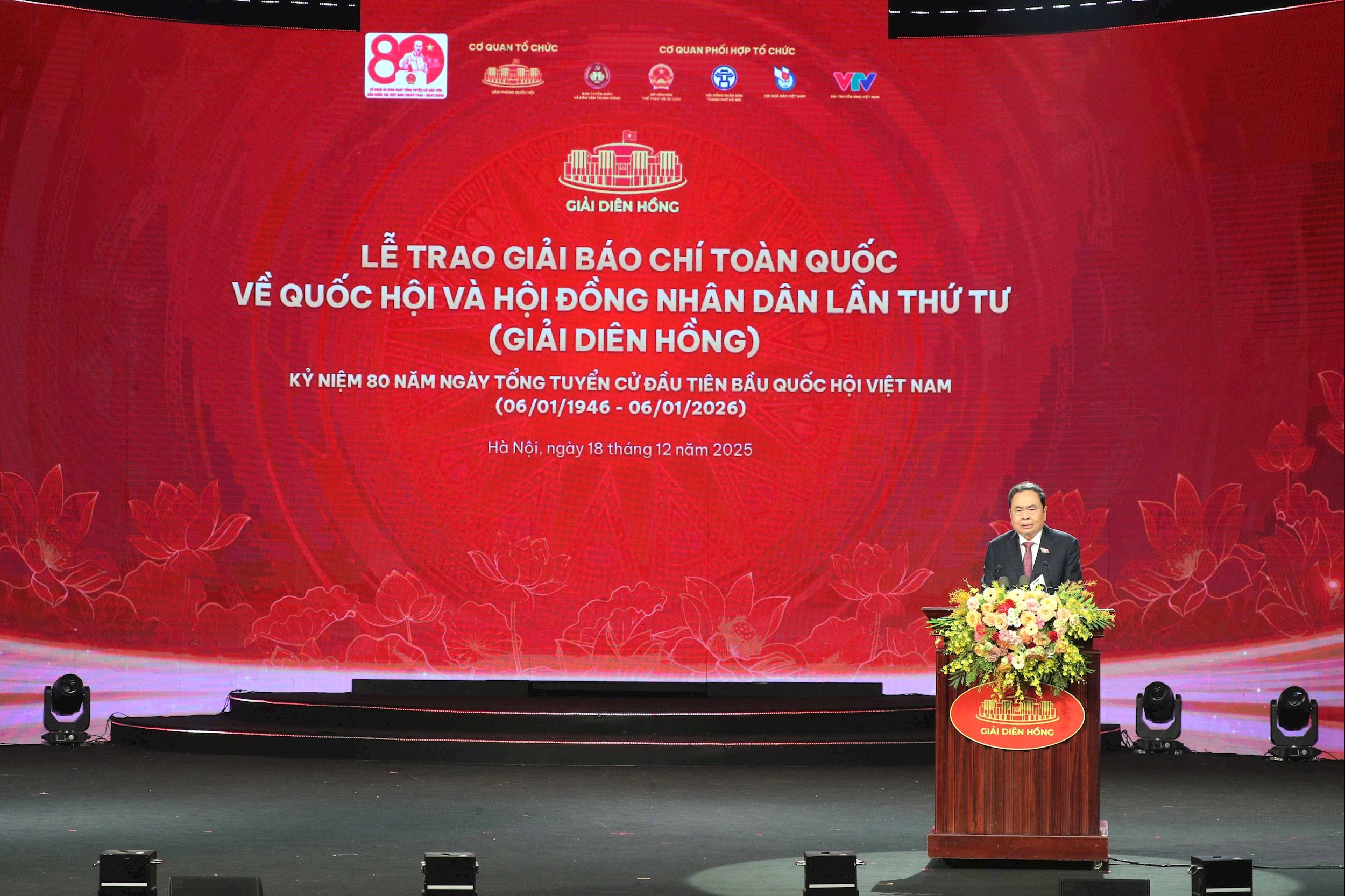 CTQH Trần Thanh Mẫn phát biểu