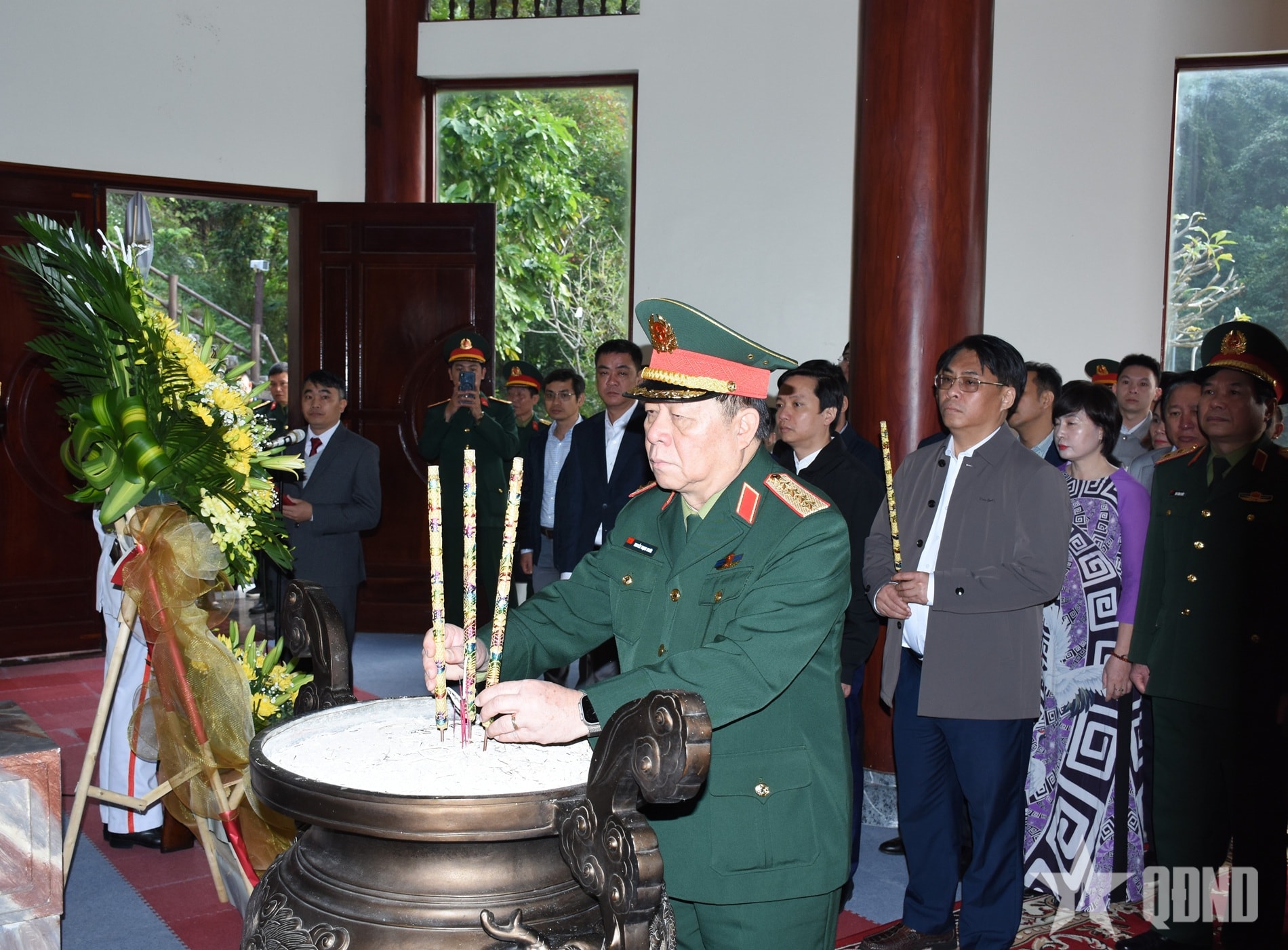 Đại tướng Nguyễn Trọng Nghĩa chủ trì các hoạt động về nguồn, tri ân tại tỉnh Cao Bằng