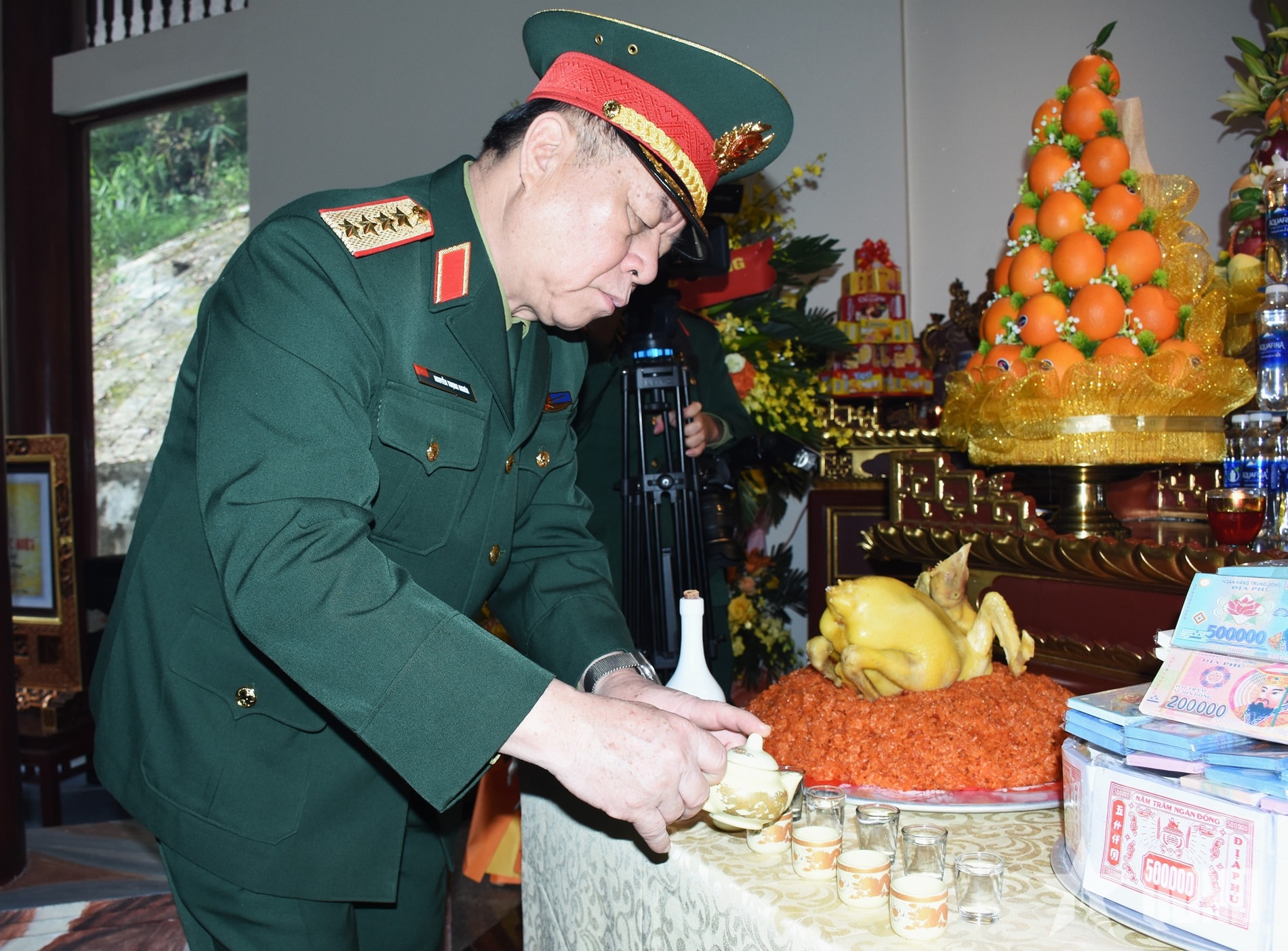 Đại tướng Nguyễn Trọng Nghĩa chủ trì các hoạt động về nguồn, tri ân tại tỉnh Cao Bằng