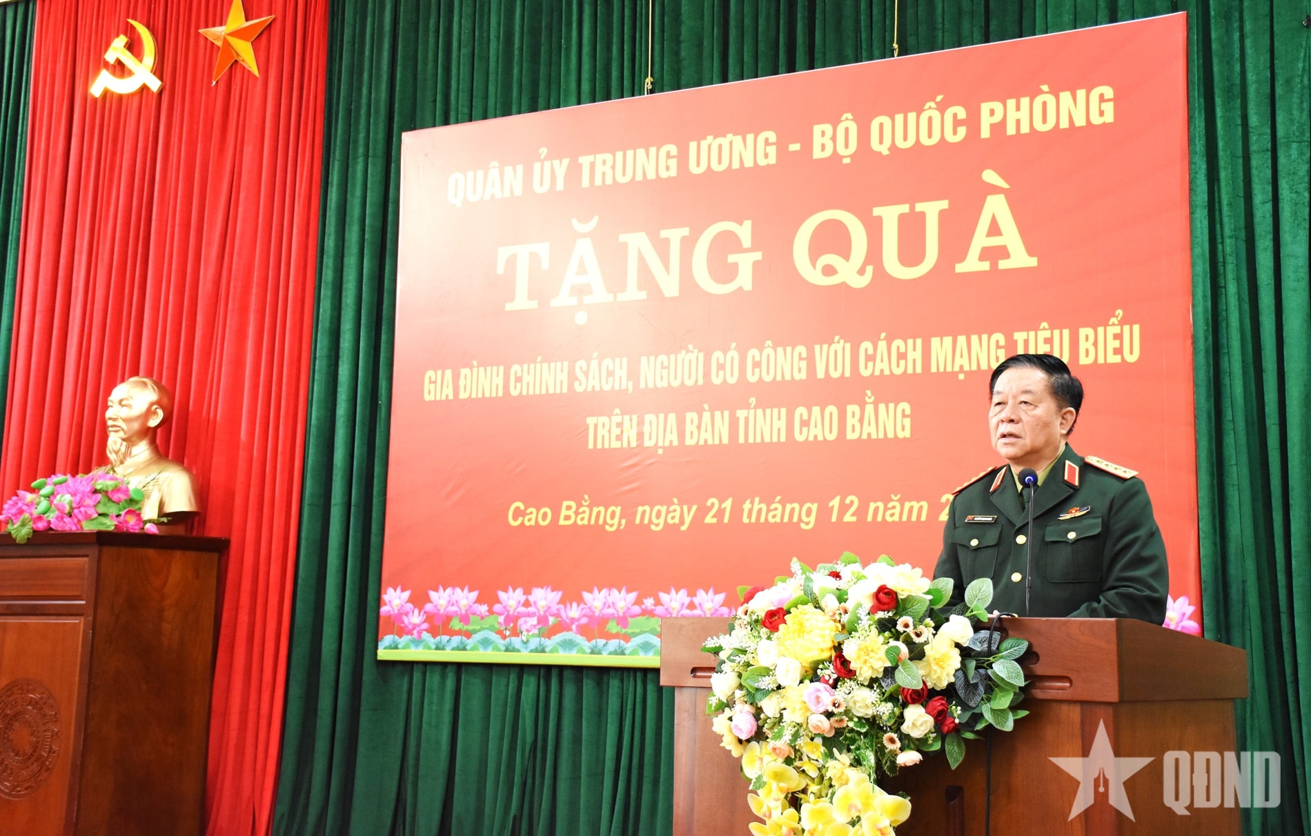 Đại tướng Nguyễn Trọng Nghĩa chủ trì các hoạt động về nguồn, tri ân tại tỉnh Cao Bằng