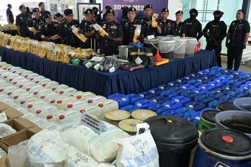 Malaysia busts massive drug syndicate | Vietnam+ (VietnamPlus)