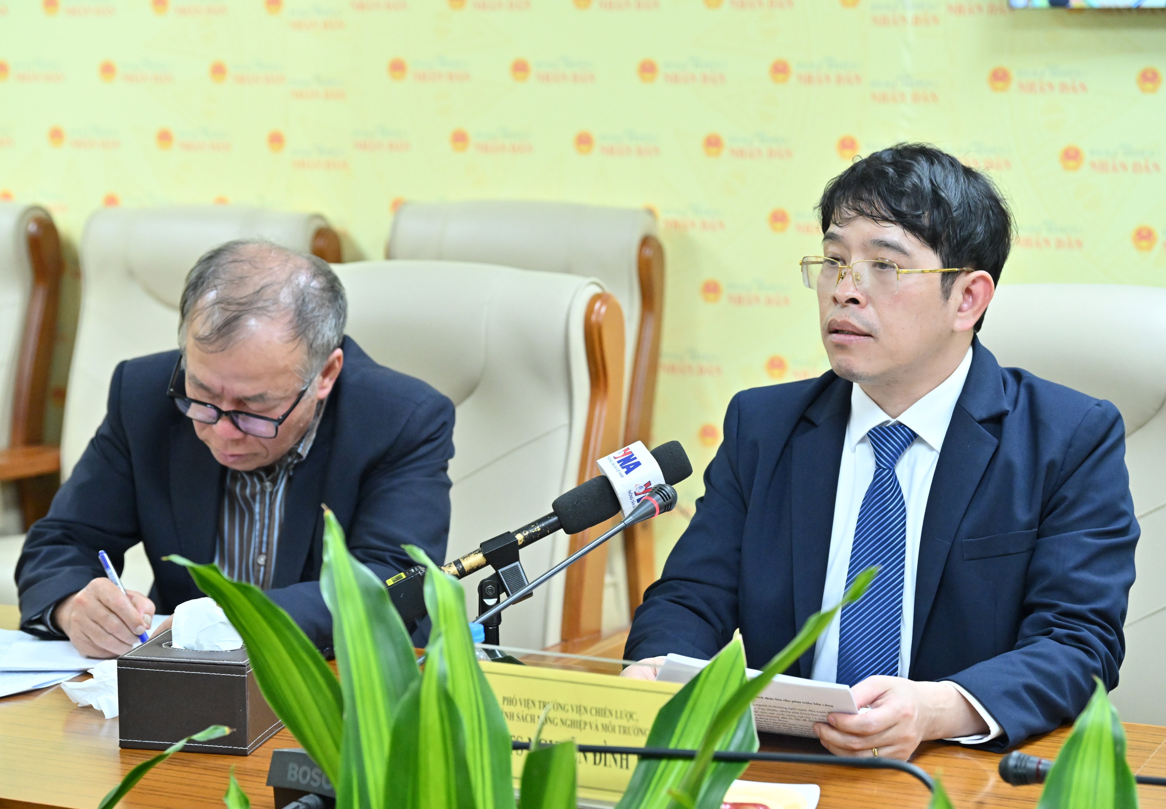 PGS.TS Nguyễn Đình Thọ, Phó Viện trưởng Viện Chiến lược, Chính sách nông nghiệp và môi trườngVQK_9973