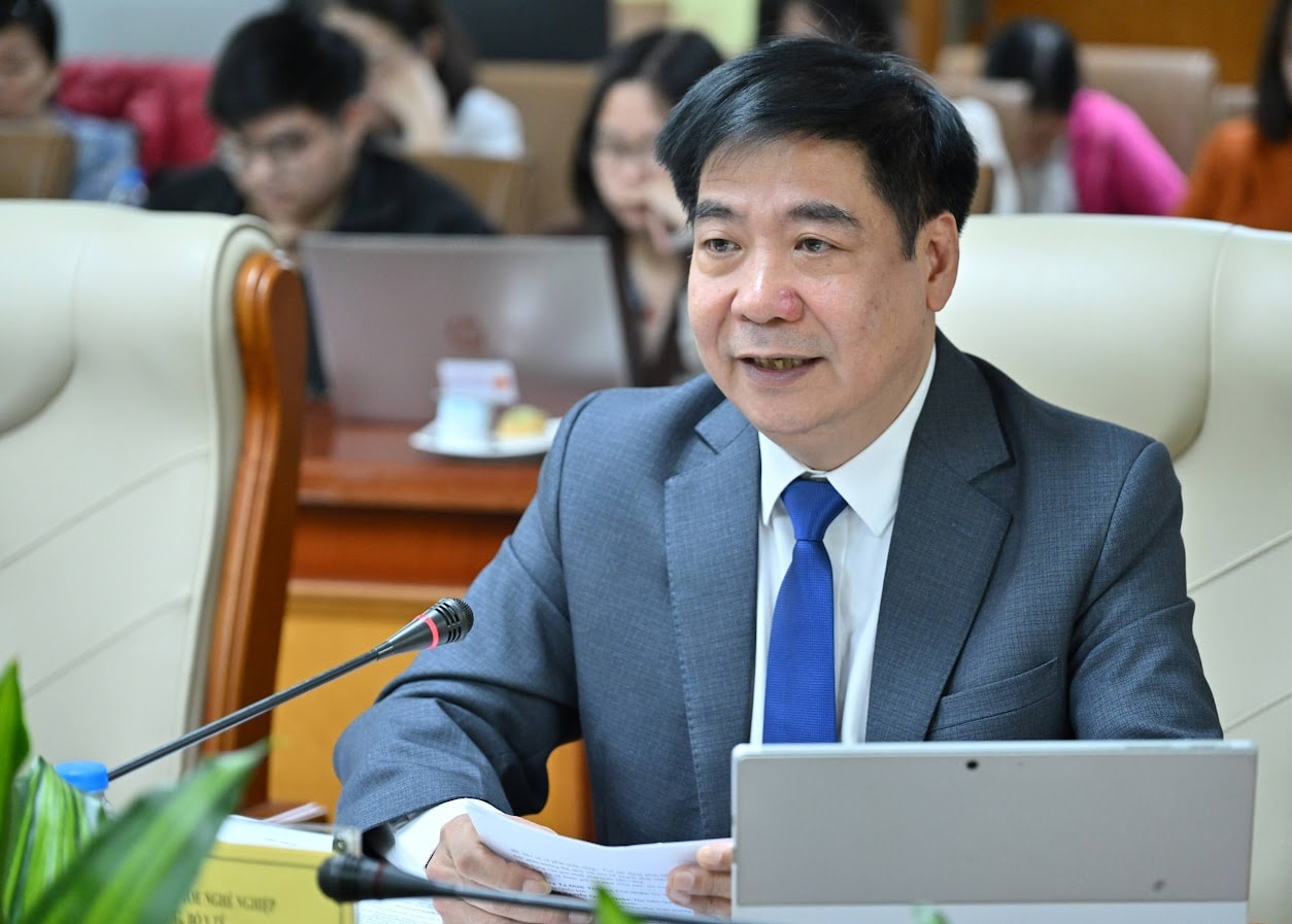 Ông Lê Thanh Hải, Viện trưởng Viện Sức khỏe nghề nghiệp và môi trường, Bộ Y tếVQK_0003