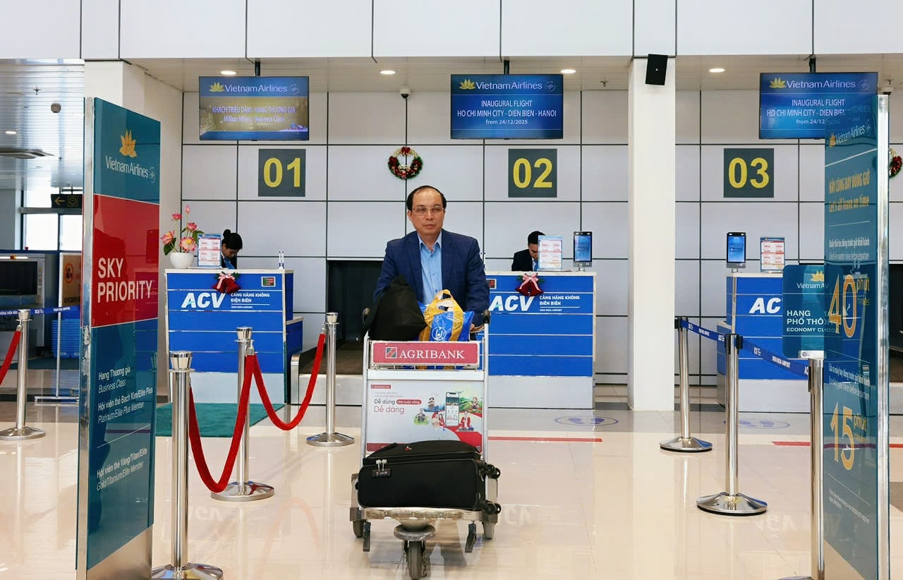 4. Đường bay TP.HCM – Điện Biên được Vietnam Airlines khai thác với tần suất hai chuyến mỗi tuần.