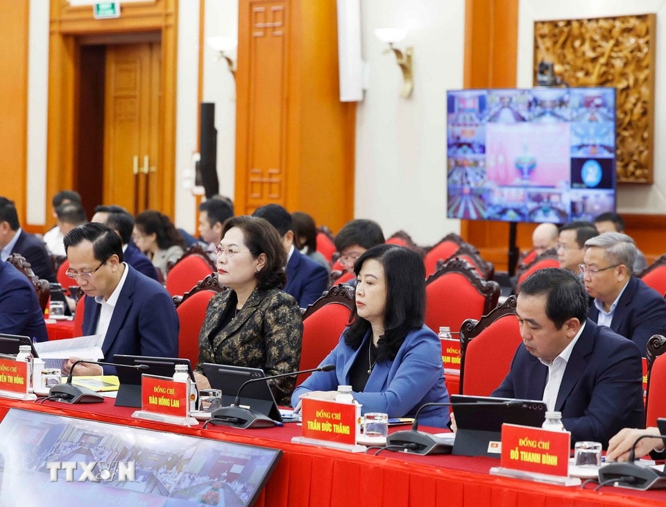 Các đại biểu tham dự hội nghị. (Ảnh: Thống Nhất/TTXVN)