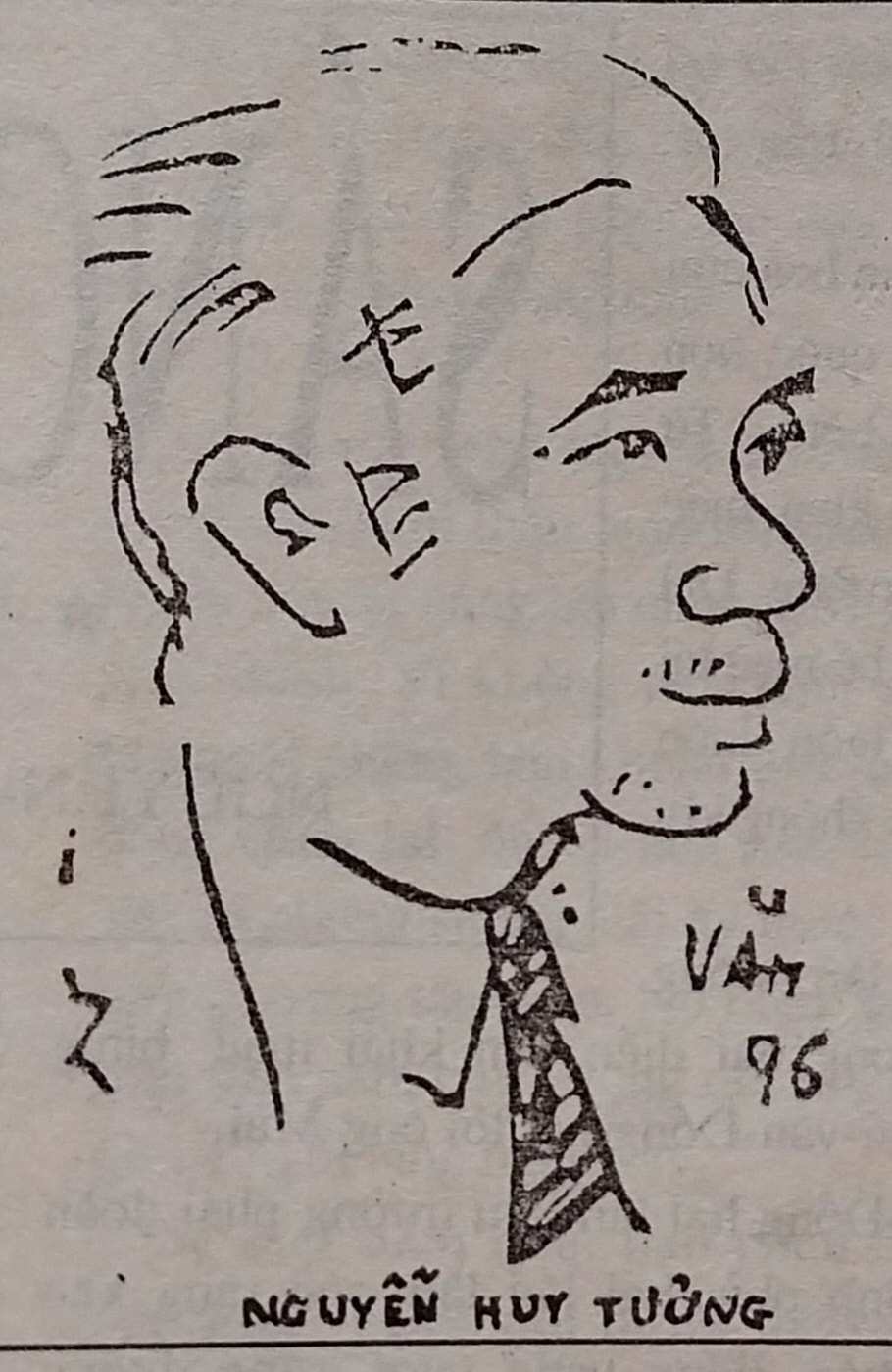 Nguyen Huy Tuong by Van Cao