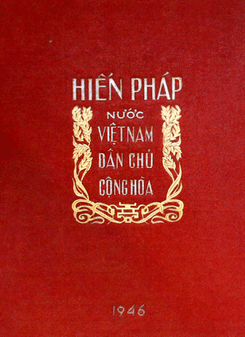 Hiến pháp đầu tiên của nước Việt Nam dân chủ cộng hòa
