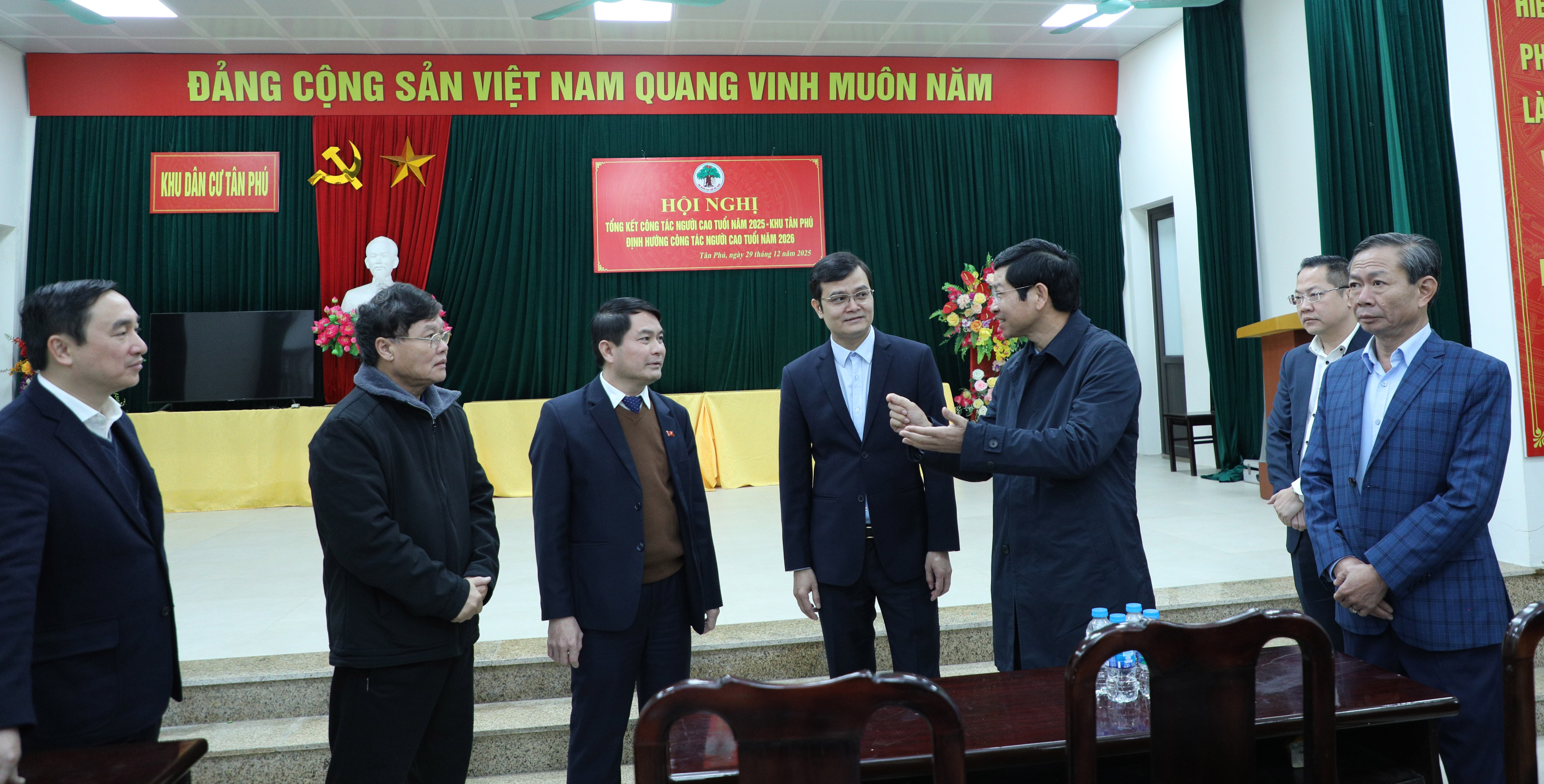 Đoàn khảo sát tại khu dân cư Tân Phú phường Việt Trì, tỉnh Phú Thọ