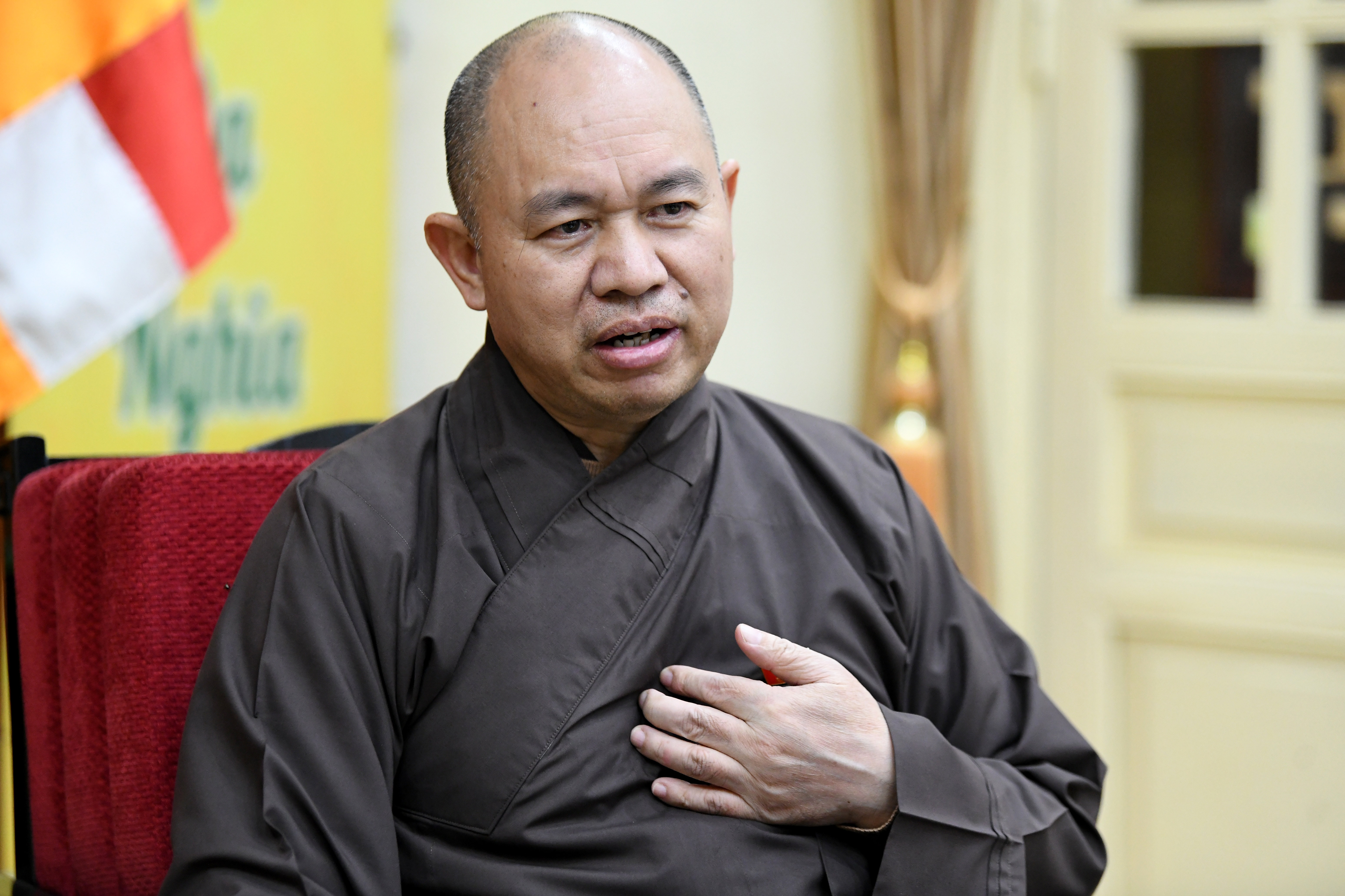 Thượng tọa Thích Đức Thiện_Ảnh Lâm Hiển2