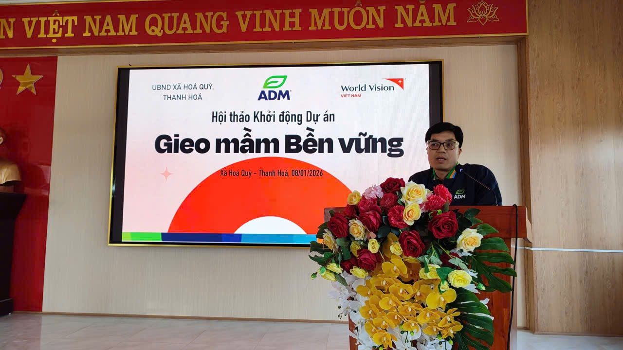 Ông Đàm Văn Lê Sơn - Giám đốc nhà máy Hà Nam - Tập đoàn ADM