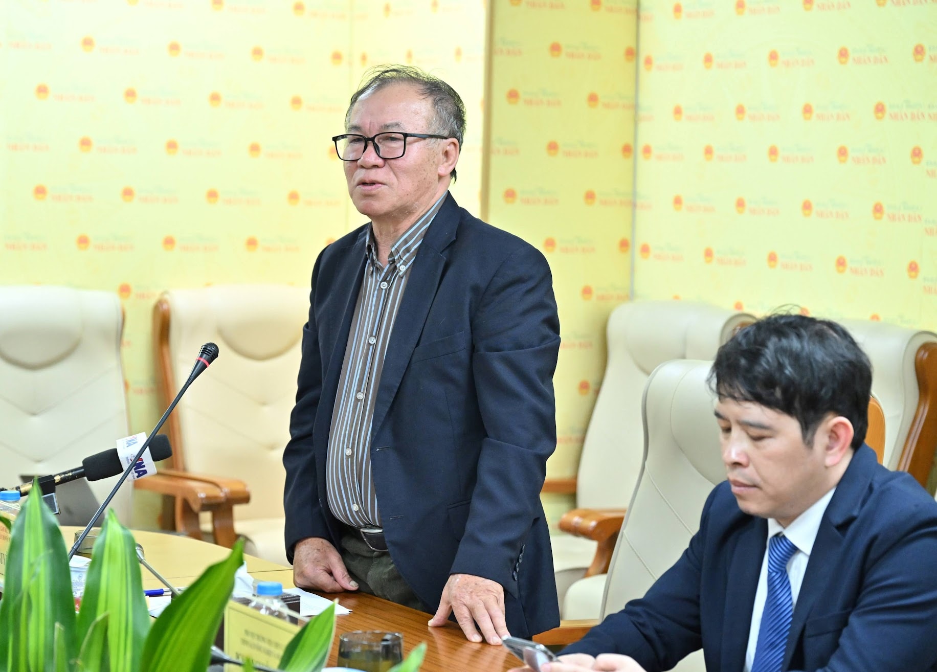 TS Nguyễn Đăng Nghĩa, nguyên Giám đốc Trung tâm Nghiên cứu đất, phân bón và môi trường phía NamVQK_9894