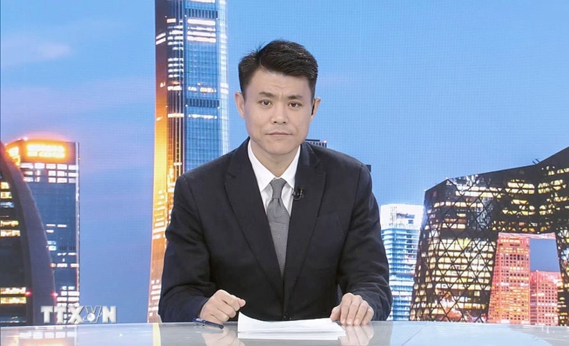 Ông Ngụy Vi, chuyên gia nghiên cứu về Việt Nam, Trưởng ban Việt ngữ - Đài Phát thanh và Truyền hình Trung ương Trung Quốc (CMG). (Ảnh: TTXVN phát)