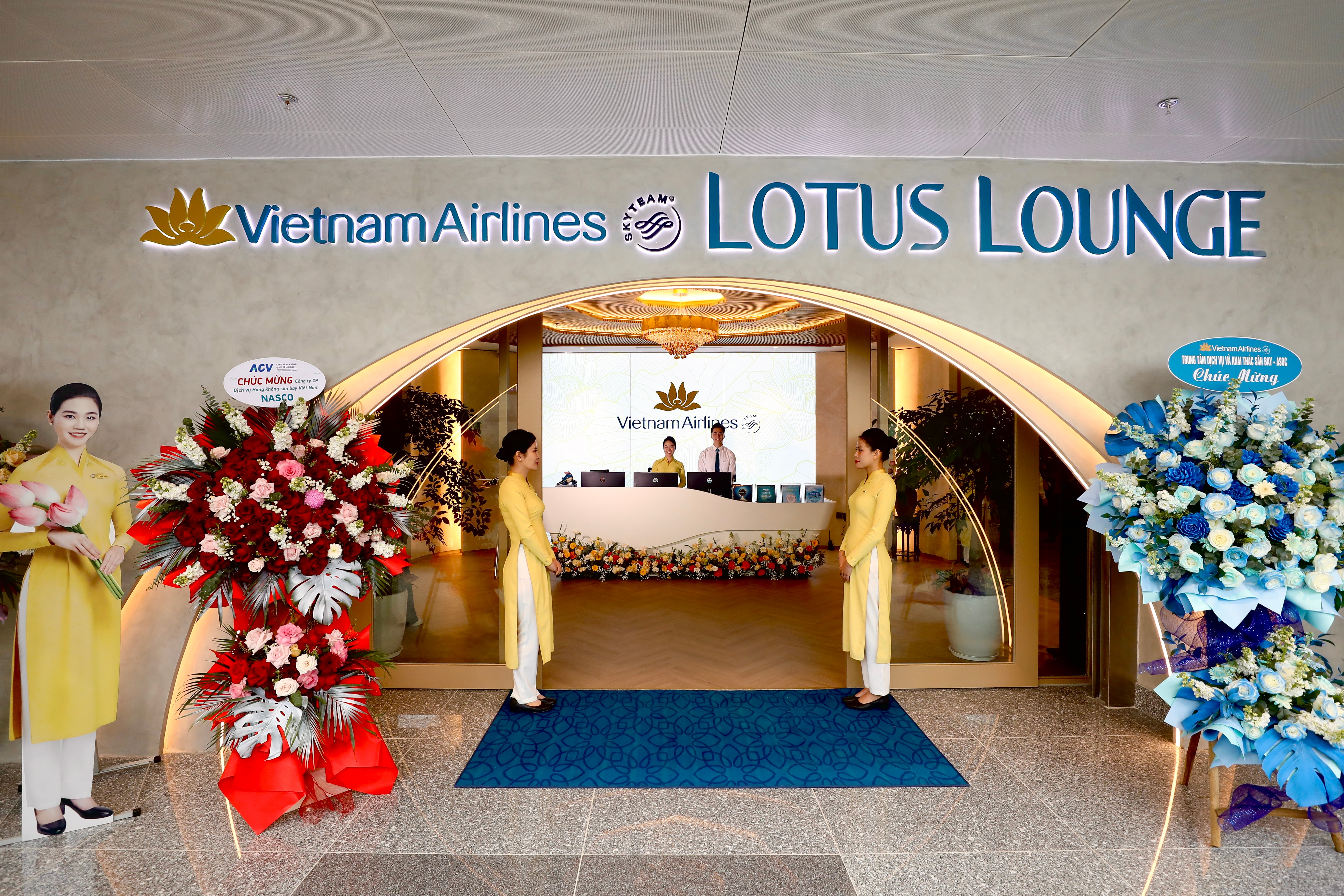 1 Vietnam Airlines chính thức khai trương Phòng khách Bông Sen mới tại Nhà ga T2, Cảng hàng không quốc tế Nội Bài