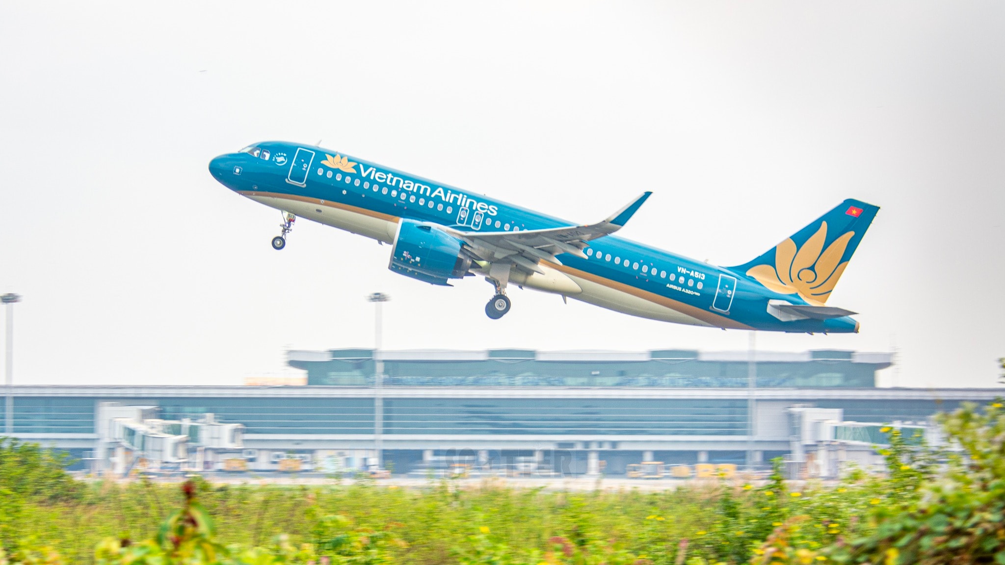Vietnam Airlines mở rộng mạnh mẽ mạng bay quốc tế trong năm 2025, tiên phong hiện thực hóa Nghị quyết 59. Ảnh VNA