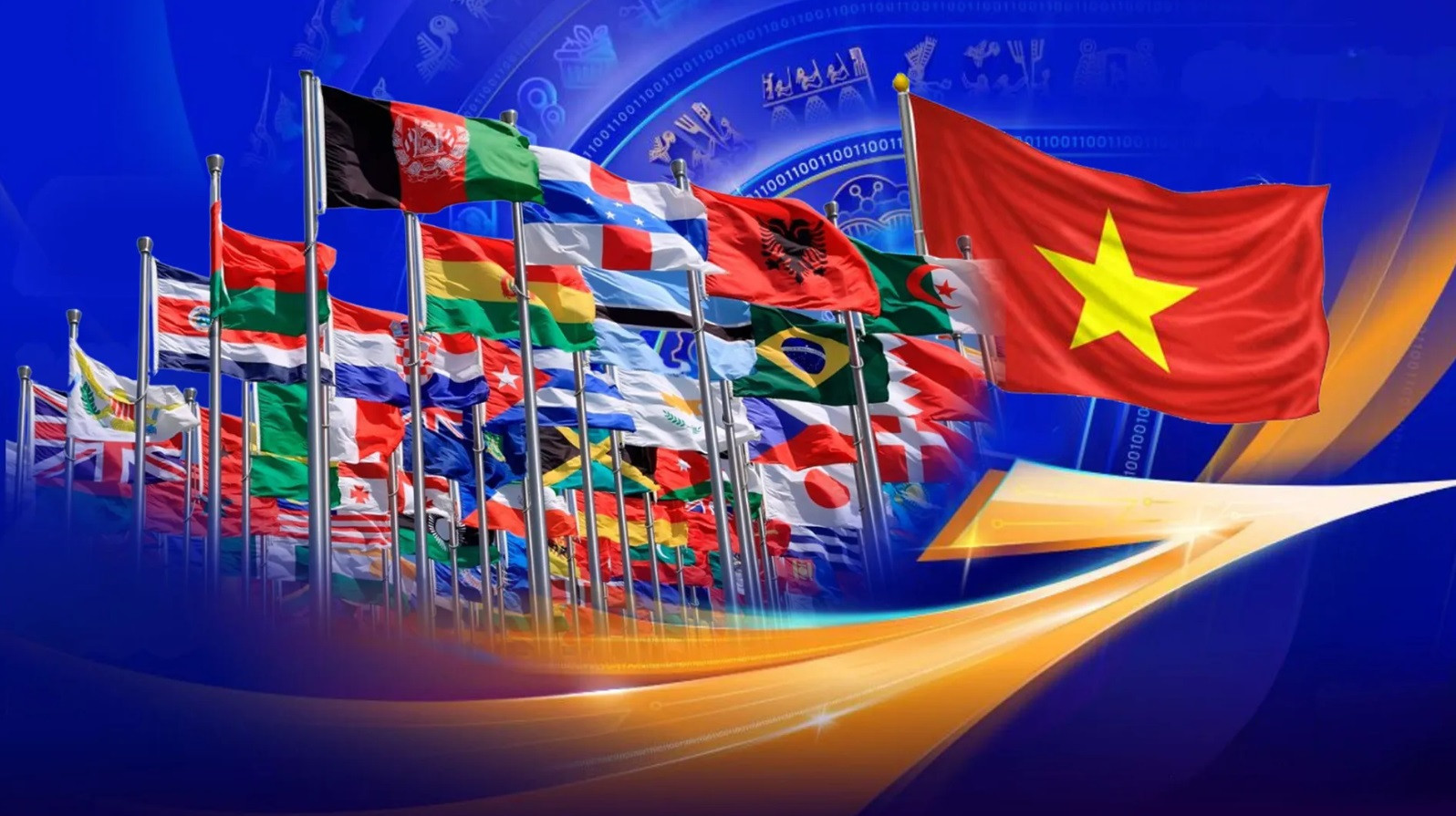 Việt Nam kiên định đường lối đối ngoại độc lập, tự chủ, tích cực hội nhập quốc tế, qua đó không ngừng nâng cao vị thế quốc gia và đóng góp thiết thực cho hòa bình, ổn định và phát triển chung. Ảnh: VGP