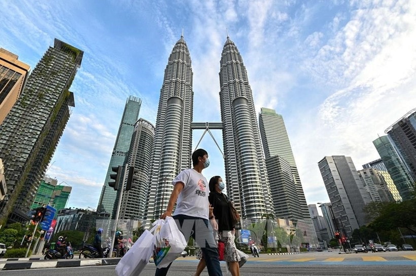 A street in Kuala Lumpur, Malaysia. (Photo: Xinhua/VNA)