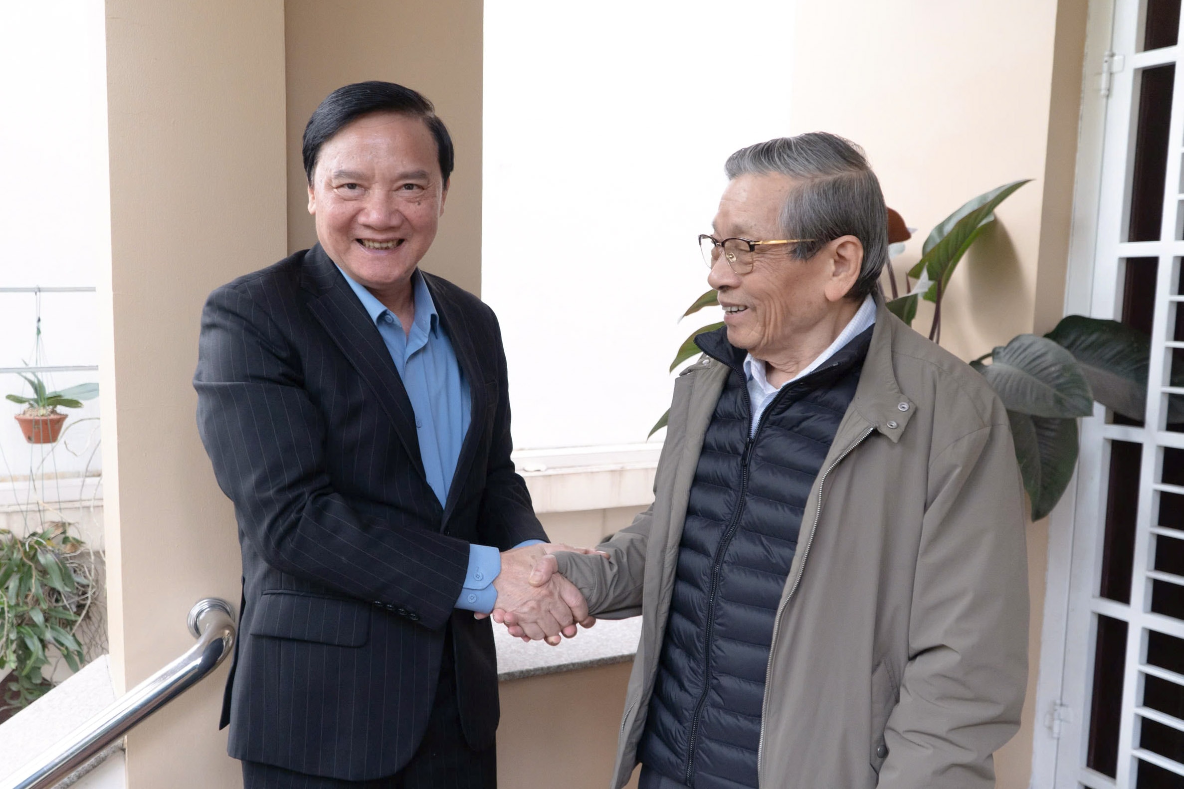 Phó Chủ tịch Quốc hội Nguyễn Khắc Định thăm chúc Tết Phó Chủ tịch Quốc hội khóa XI Nguyễn Văn Yểu