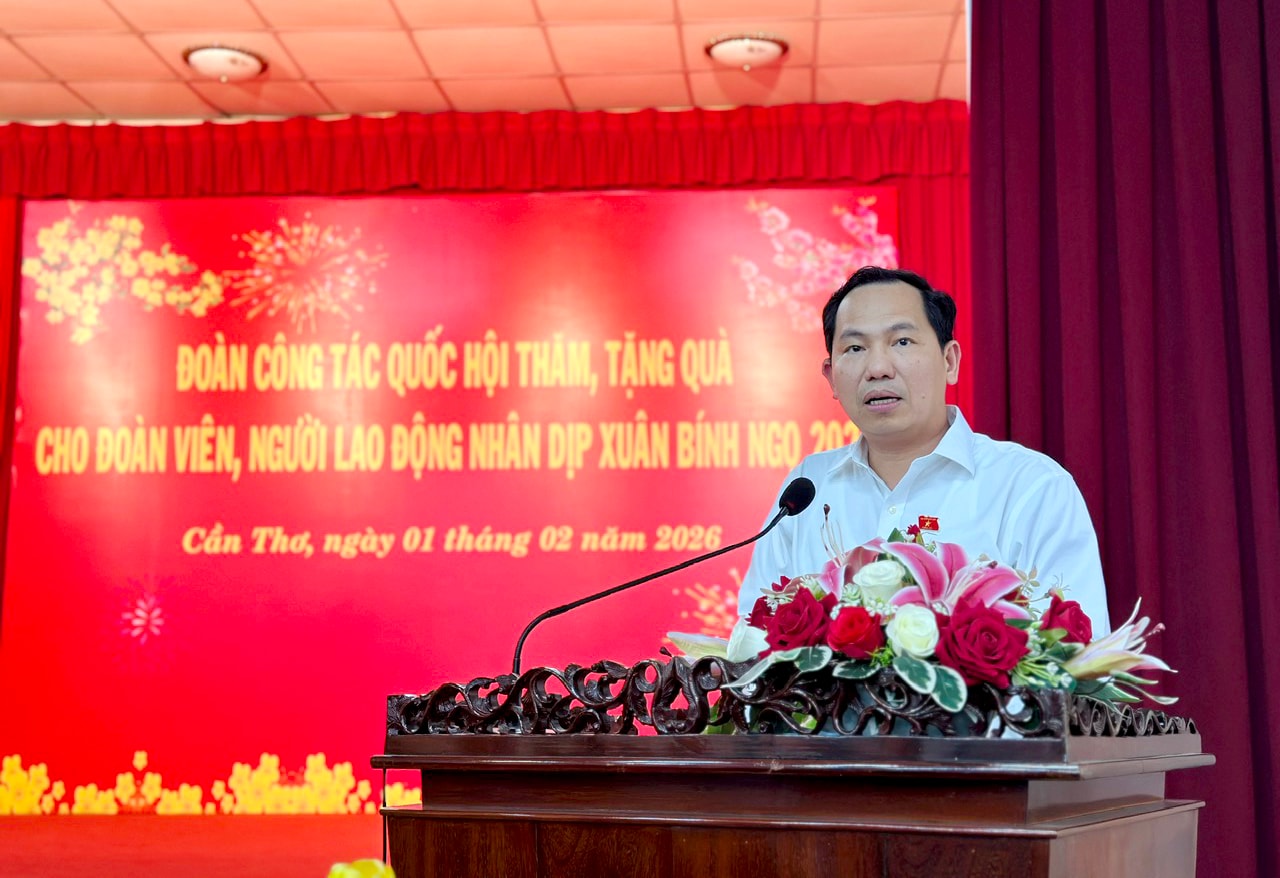 Tổng thư ký QH, CN VPQH Lê Quang Mạnh phát biểu