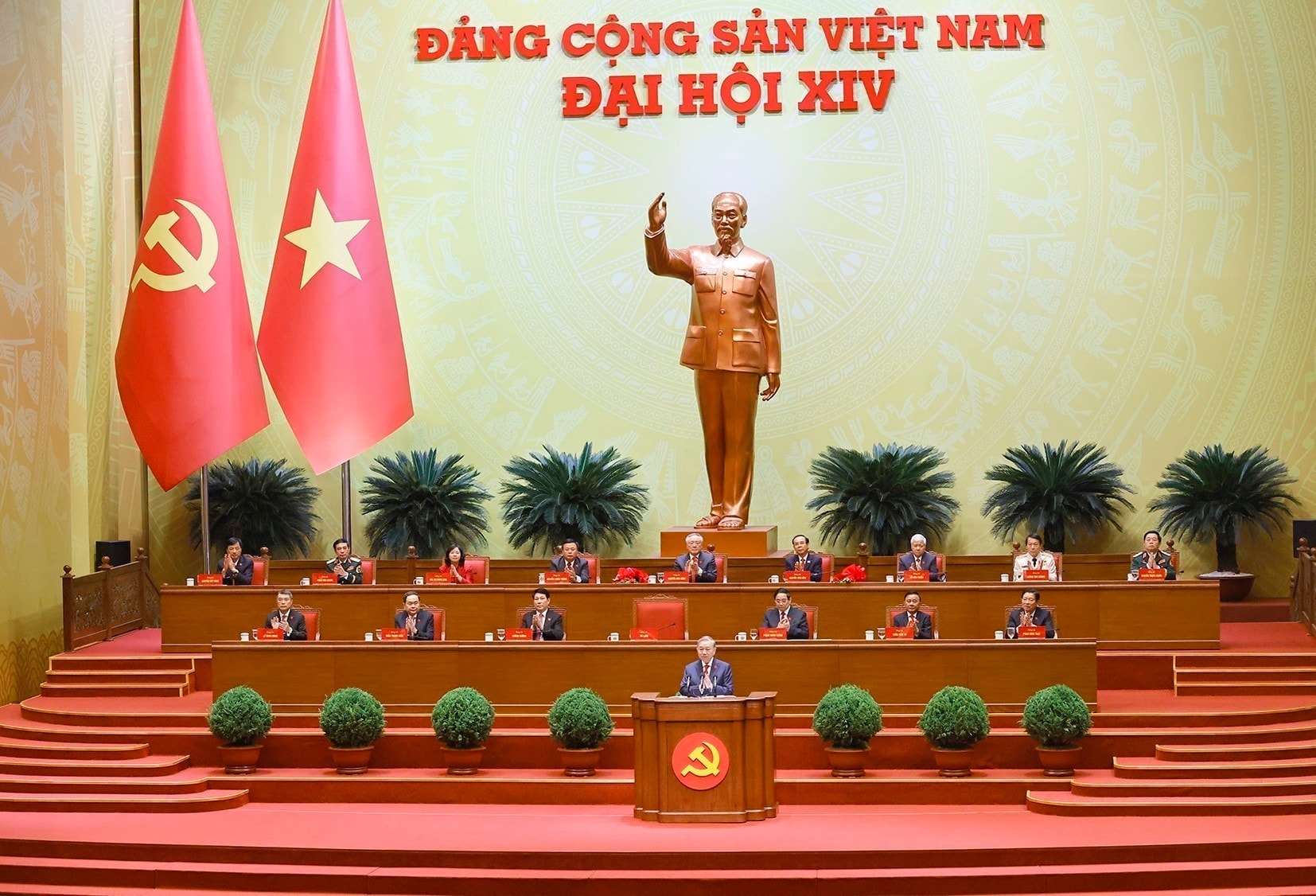 Tổng Bí thư Tô Lâm phát biểu bế mạc Đại hội