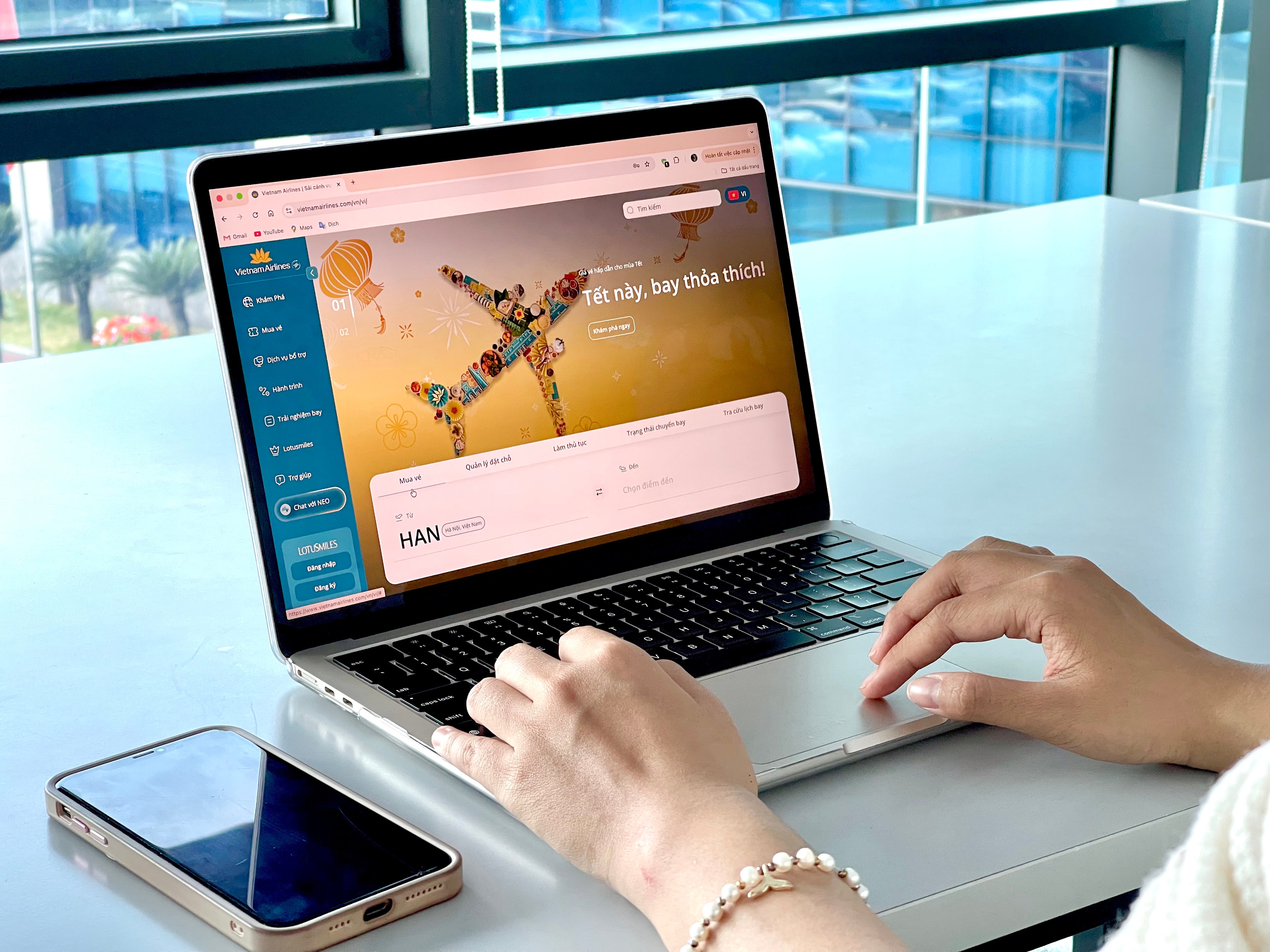 1. Vietnam Airlines chính thức ra mắt website thương mại điện tử thế hệ mới