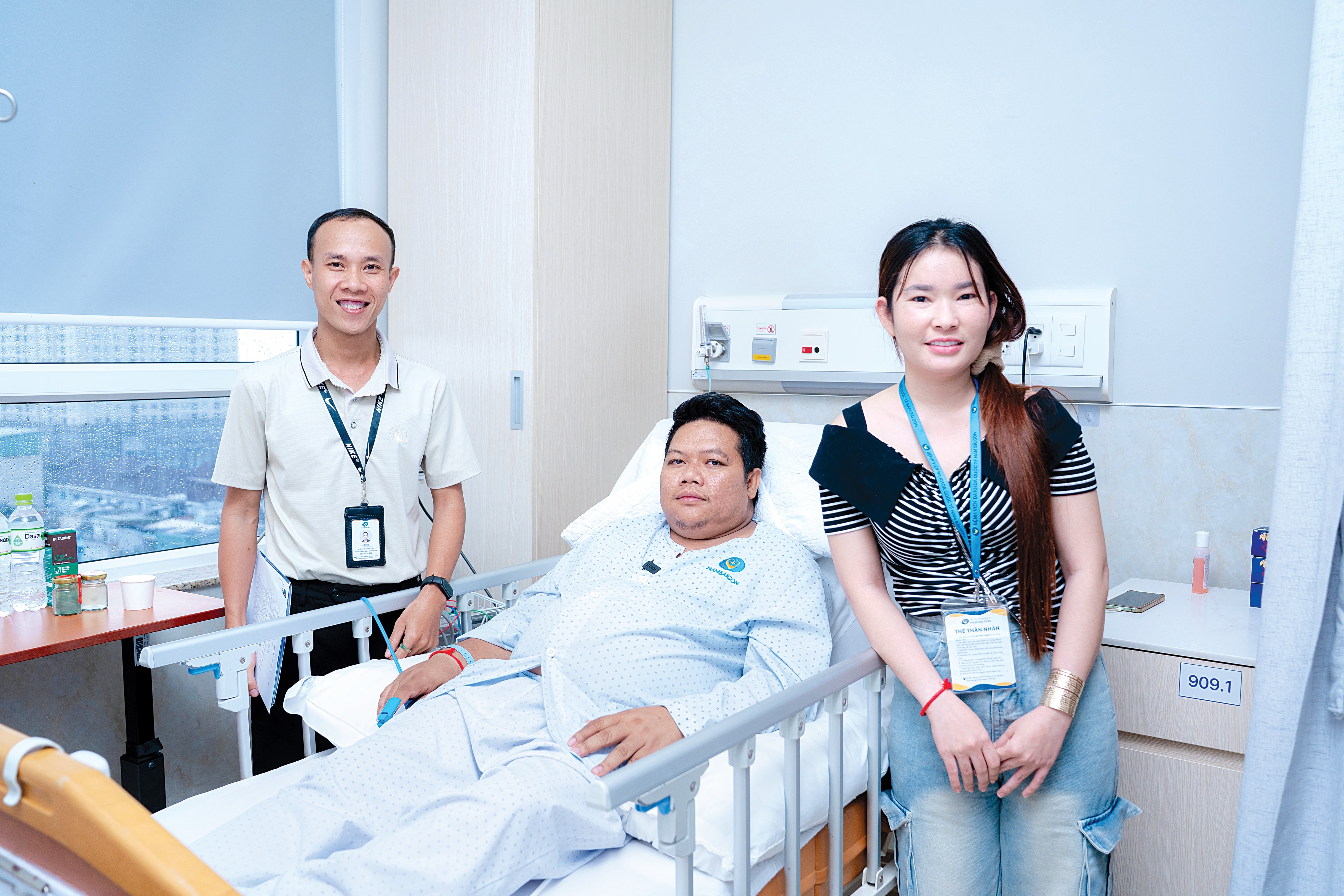 Chuẩn bị xuất viện