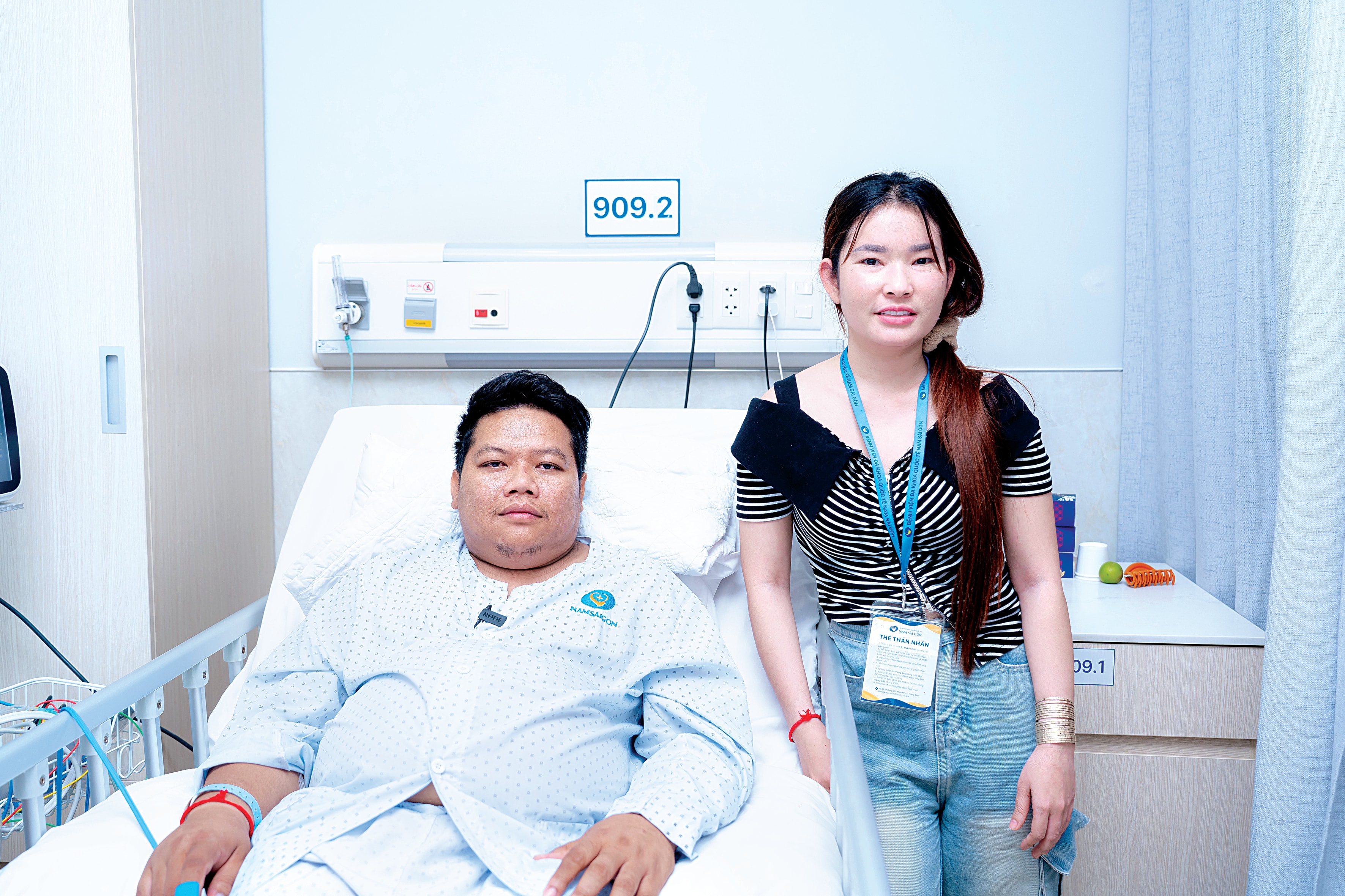 Người bệnh và vợ