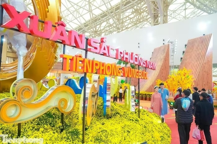 Ho Chi Minh City's booth at the fair (Photo: tienphong.vn)