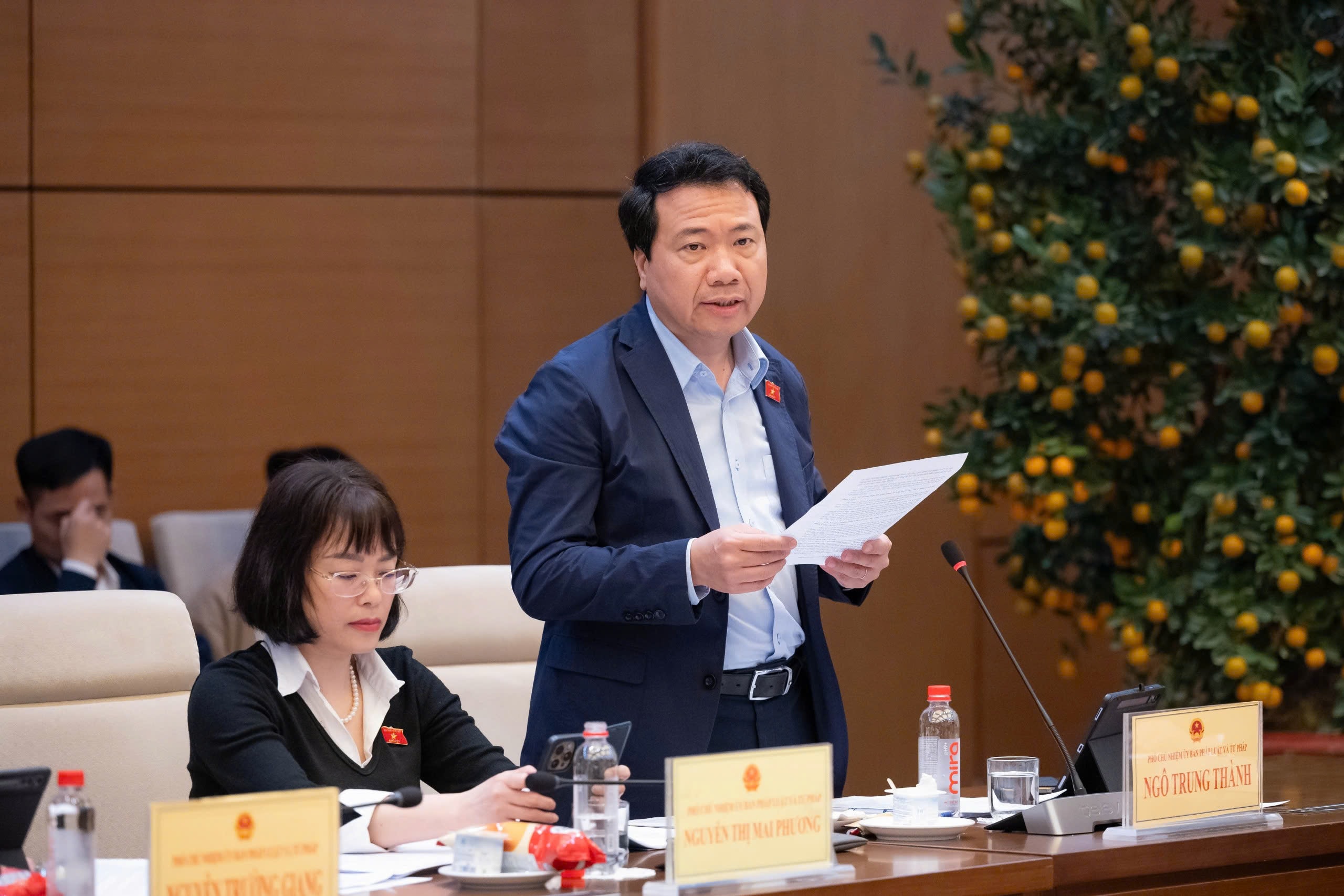 Phó Chủ nhiệm Ủy ban Pháp luật và Tư pháp Ngô Trung Thành