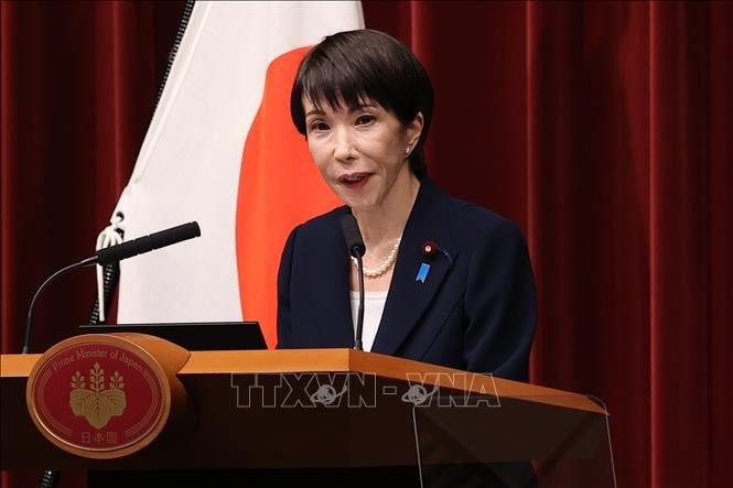 Prime Minister of Japan Takaichi Sanae. (Photo: Xinhua/VNA)