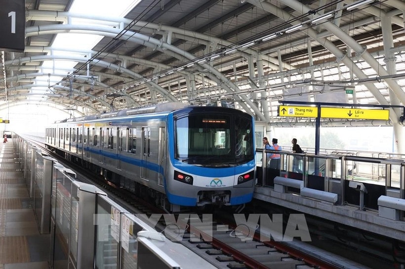 Ho Chi Minh City plans a metro network of 27 lines spanning more than 1,000 kilometres. (Photo: VNA)