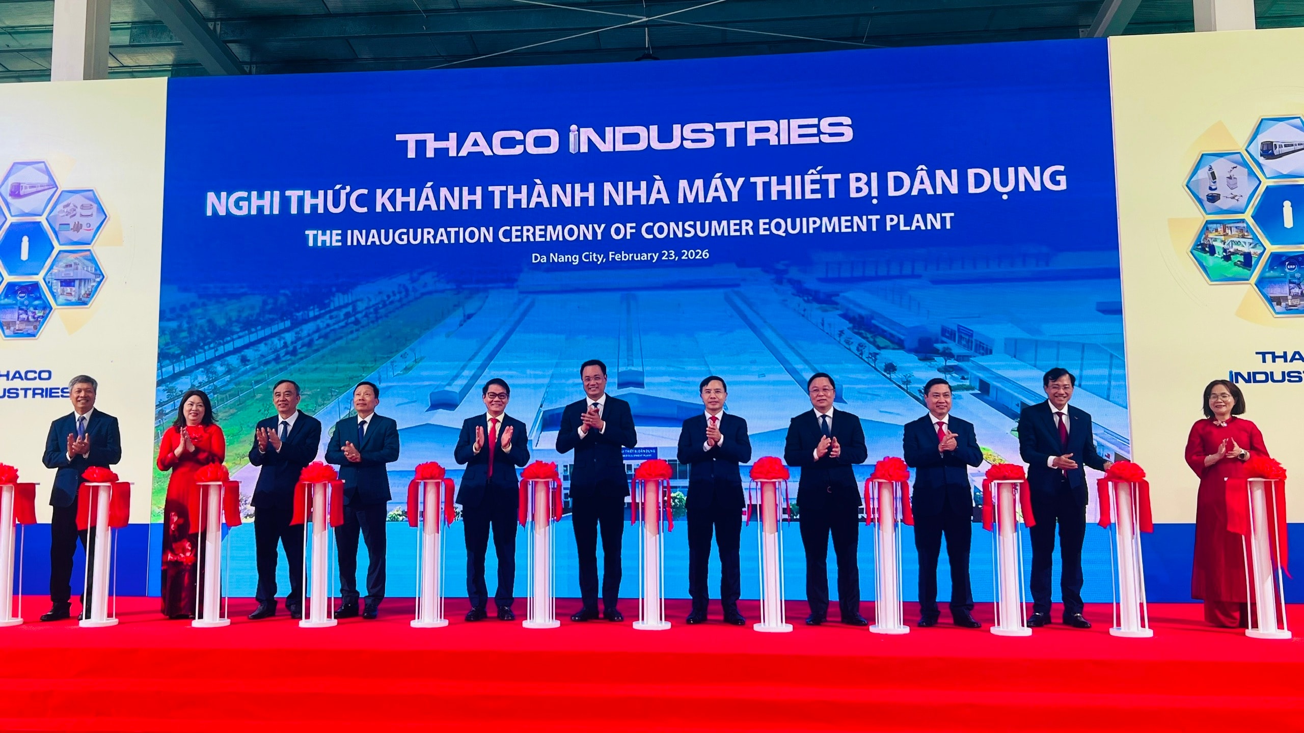 khánh thành nhà máy thiết bị