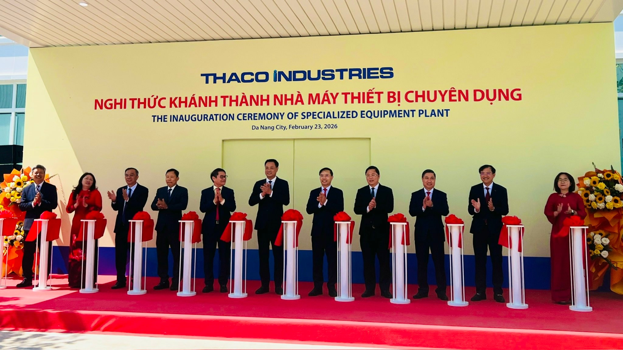 khánh thành nhà máy tiếp